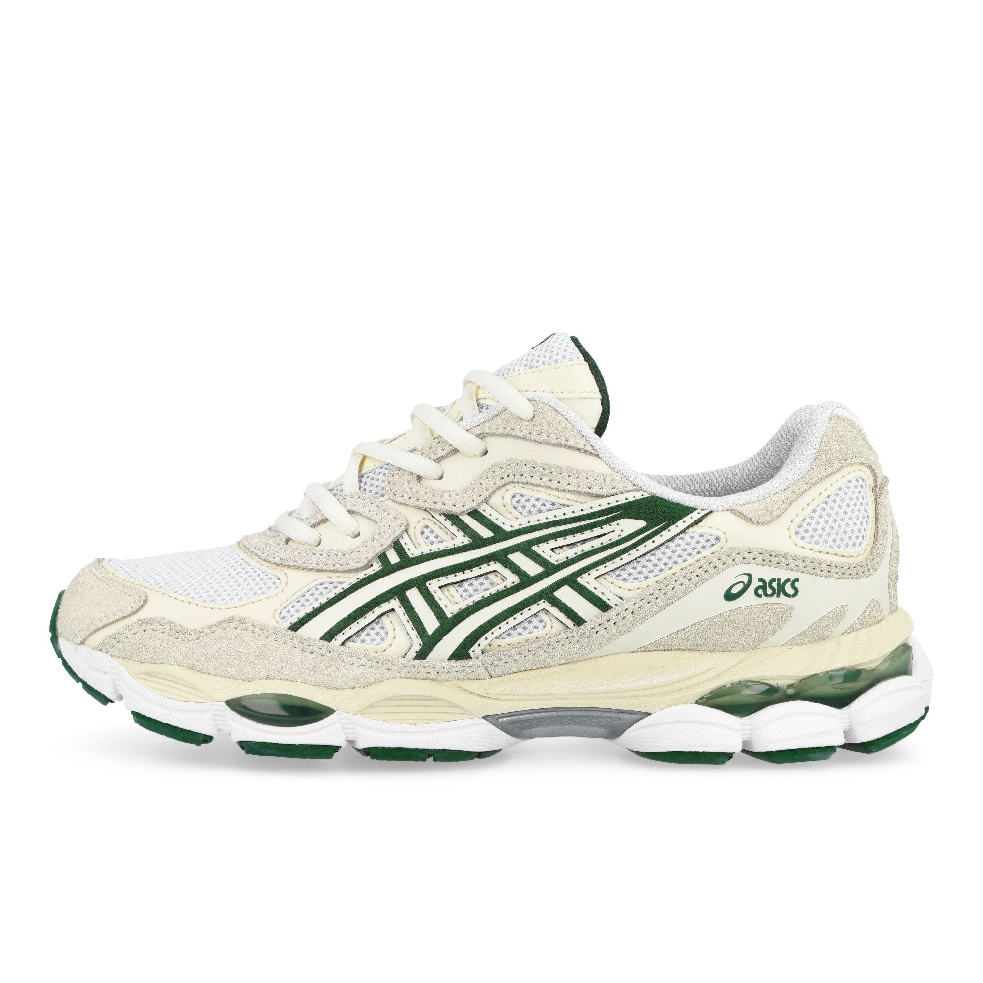 Asics Gel-NYC Ivory / Forest Night Low Top Sneakers 1203A383-750 | Overkill
