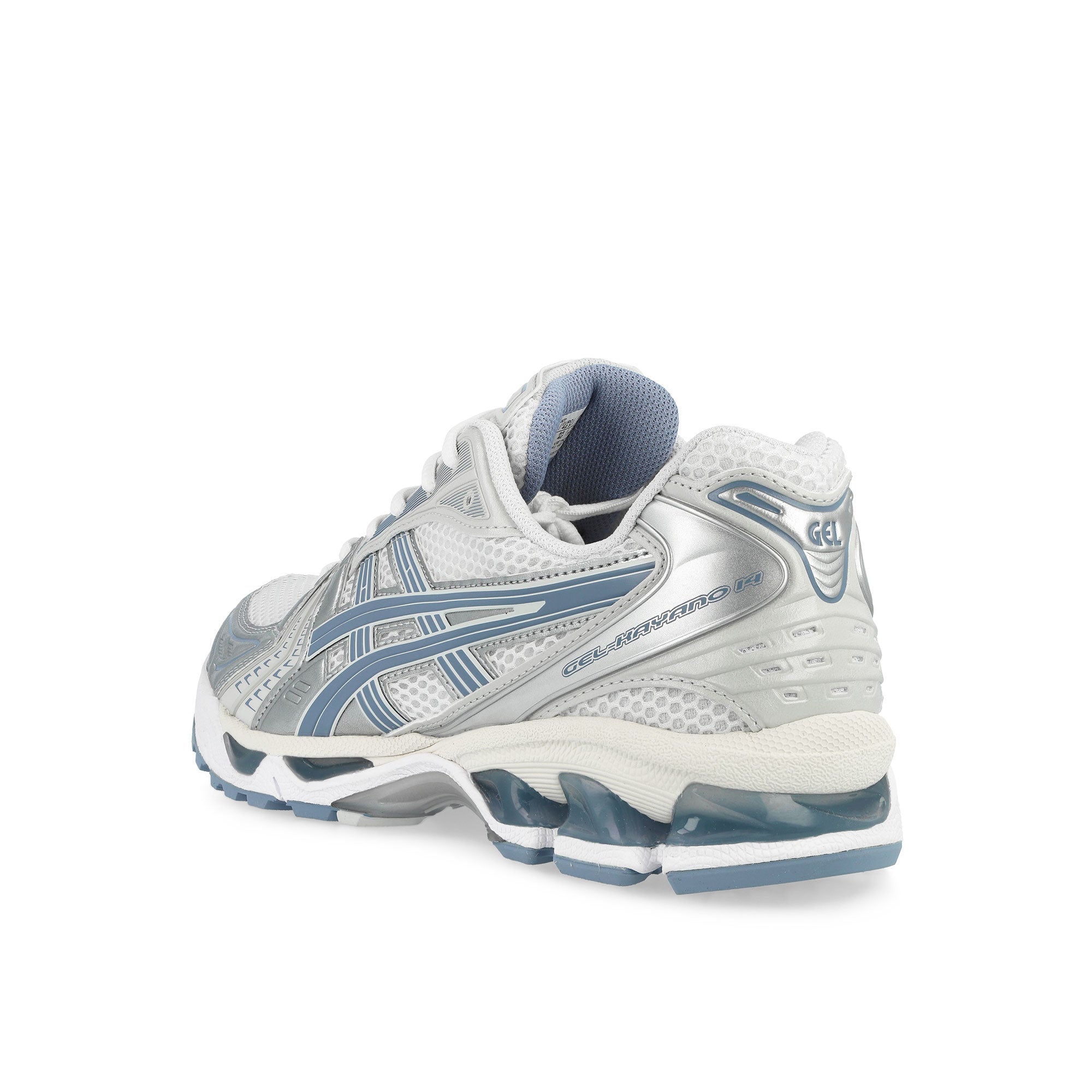 Asics Gel-Kayano 14 White / Light Navy Low Top Sneakers 1203A537-115 Material | Overkill