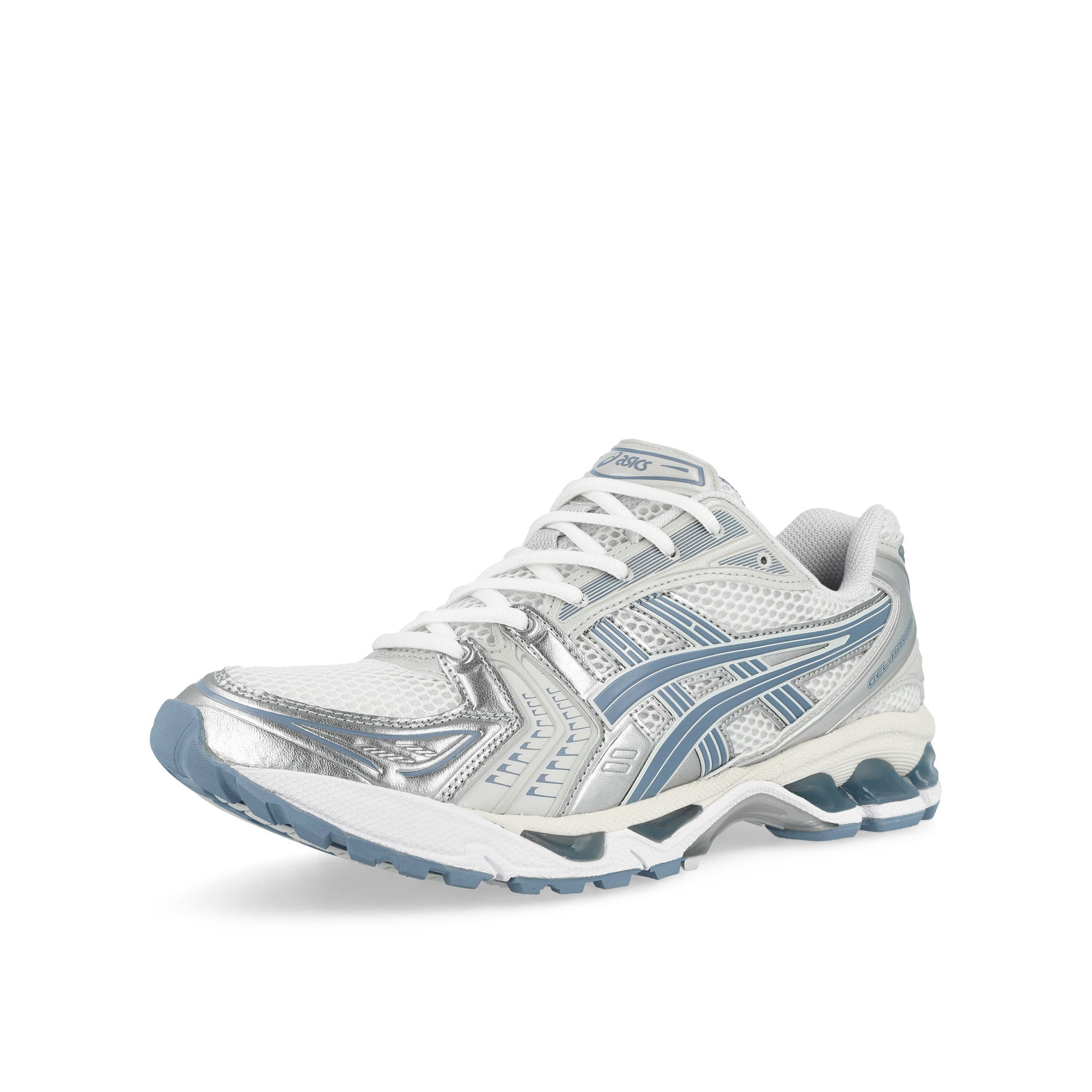 Asics Gel-Kayano 14 White / Light Navy Low Top Sneakers 1203A537-115 Close-up | Overkill