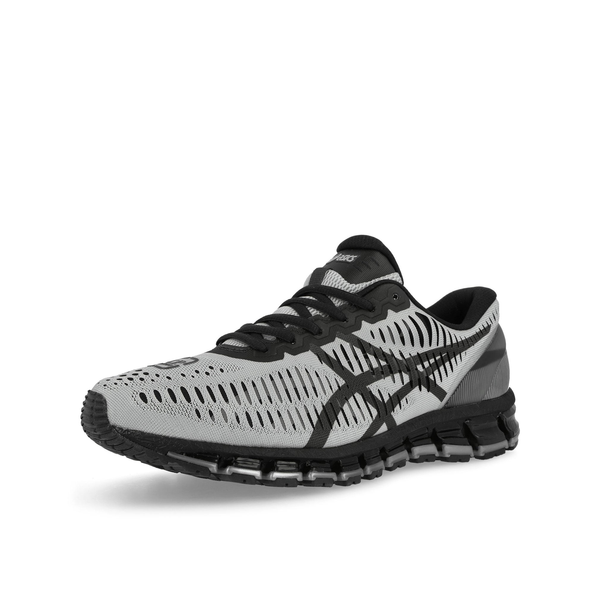 C.P. Company x Asics Gel-Quantum 360 Pure Silver / Caviar Low Top Sneakers 1203A689-021 Close-up | Overkill
