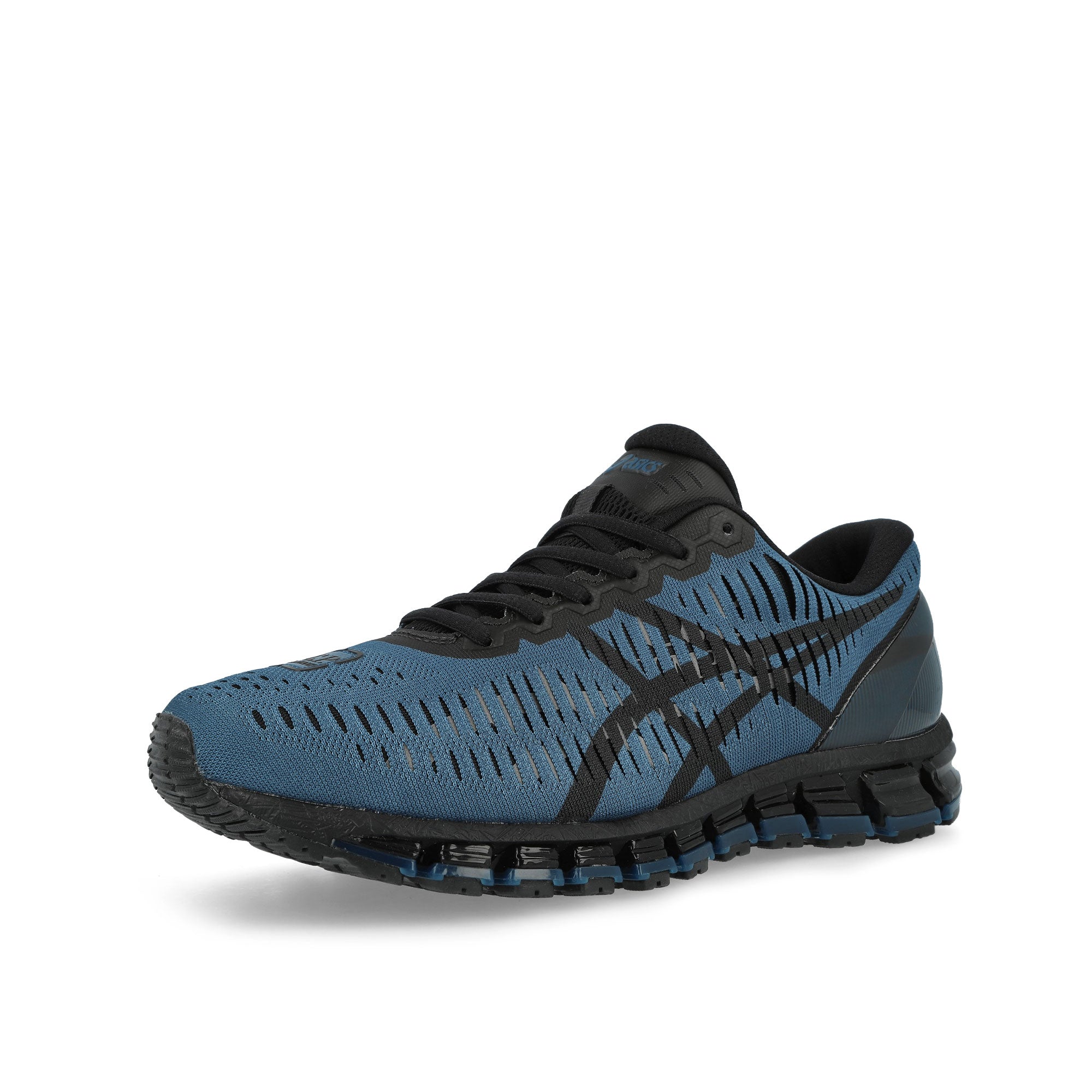 C.P. Company x Asics Gel-Quantum 360 Moroccan Blue / Caviar Low Top Sneakers 1203A689-400 Close-up | Overkill