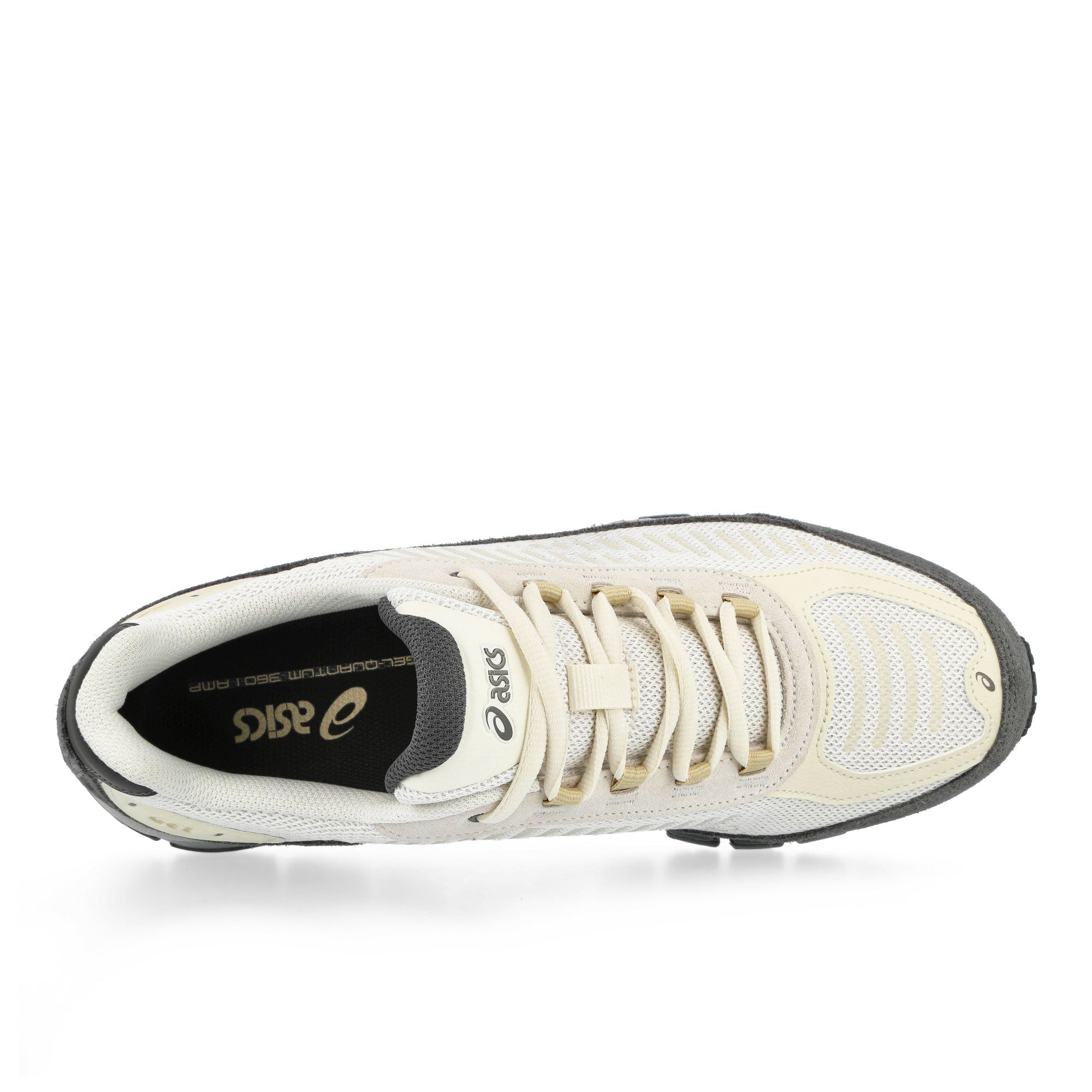Asics Gel-Quantum 360 I AMP Cream / Obsidian Grey Low Top Sneakers 1203A731-100 Detailfoto | Overkill
