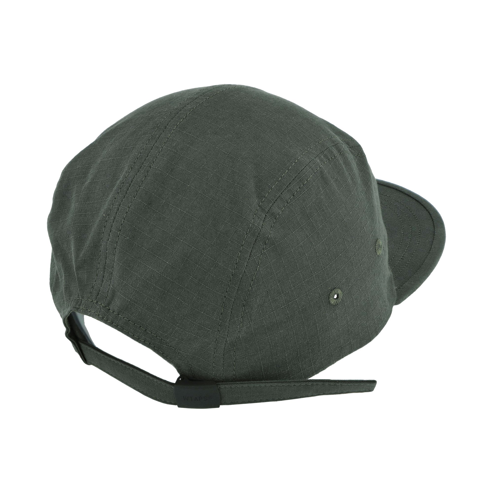 WTAPS T-5 03 / Cap / Cotton.Ripstop Black Olive Drab 252HCDT-HT03 Detail View 2 | Overkill
