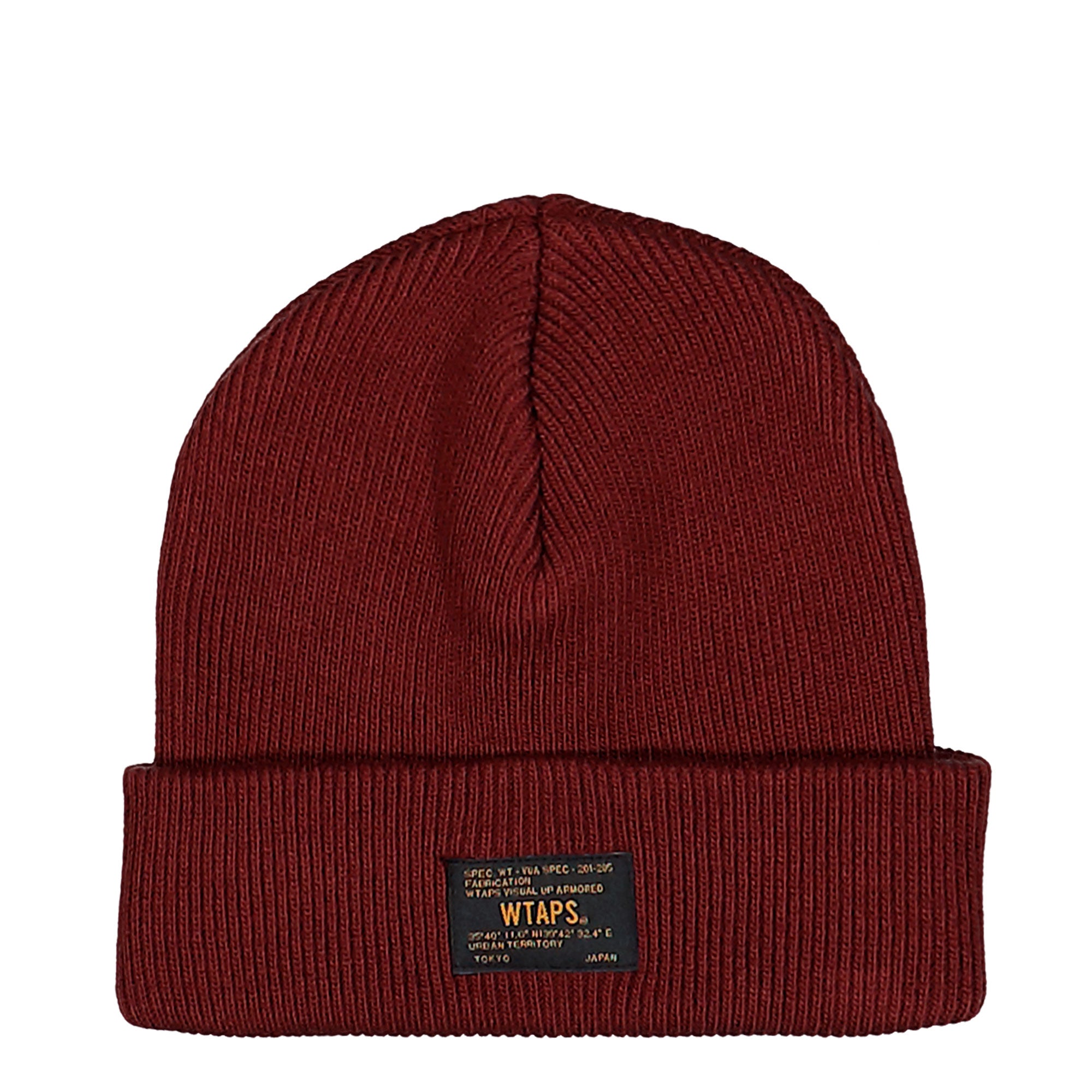 WTAPS FGZ / Beanie / ALNY Burgundy Beanies 252MADT-HT02 | Overkill

