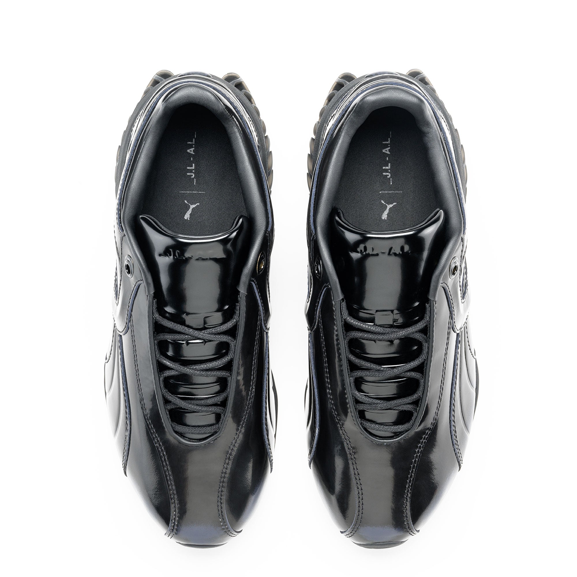 J.L-A.L x Puma Cell Geo 1 Midnight Puma Black - New Navy Low Top Sneakers 406426 01 Material | Overkill

