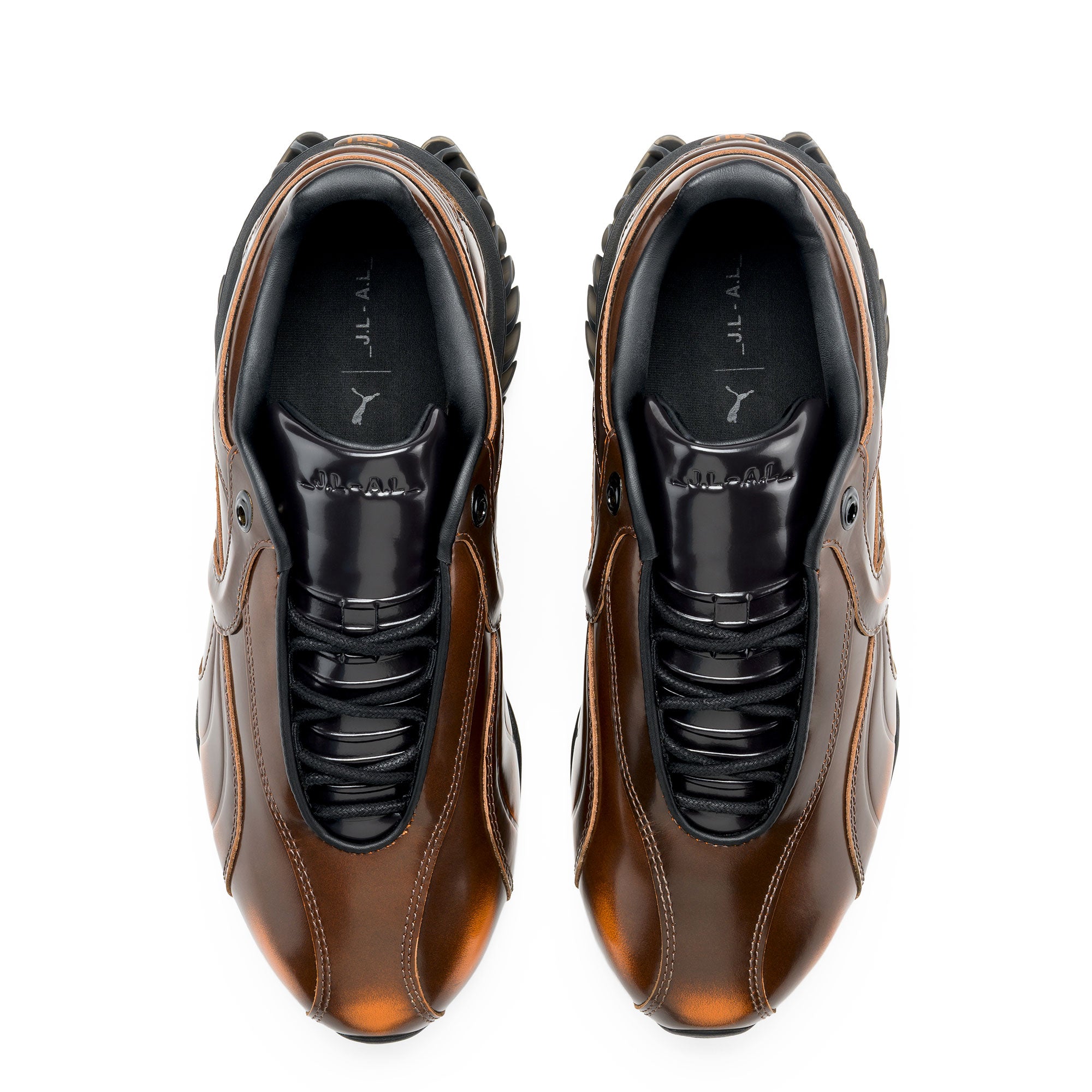 J.L-A.L x Puma Cell Geo 1 Umbre Cocoa Bean - Puma Black Low Top Sneakers 408755 01 Material | Overkill