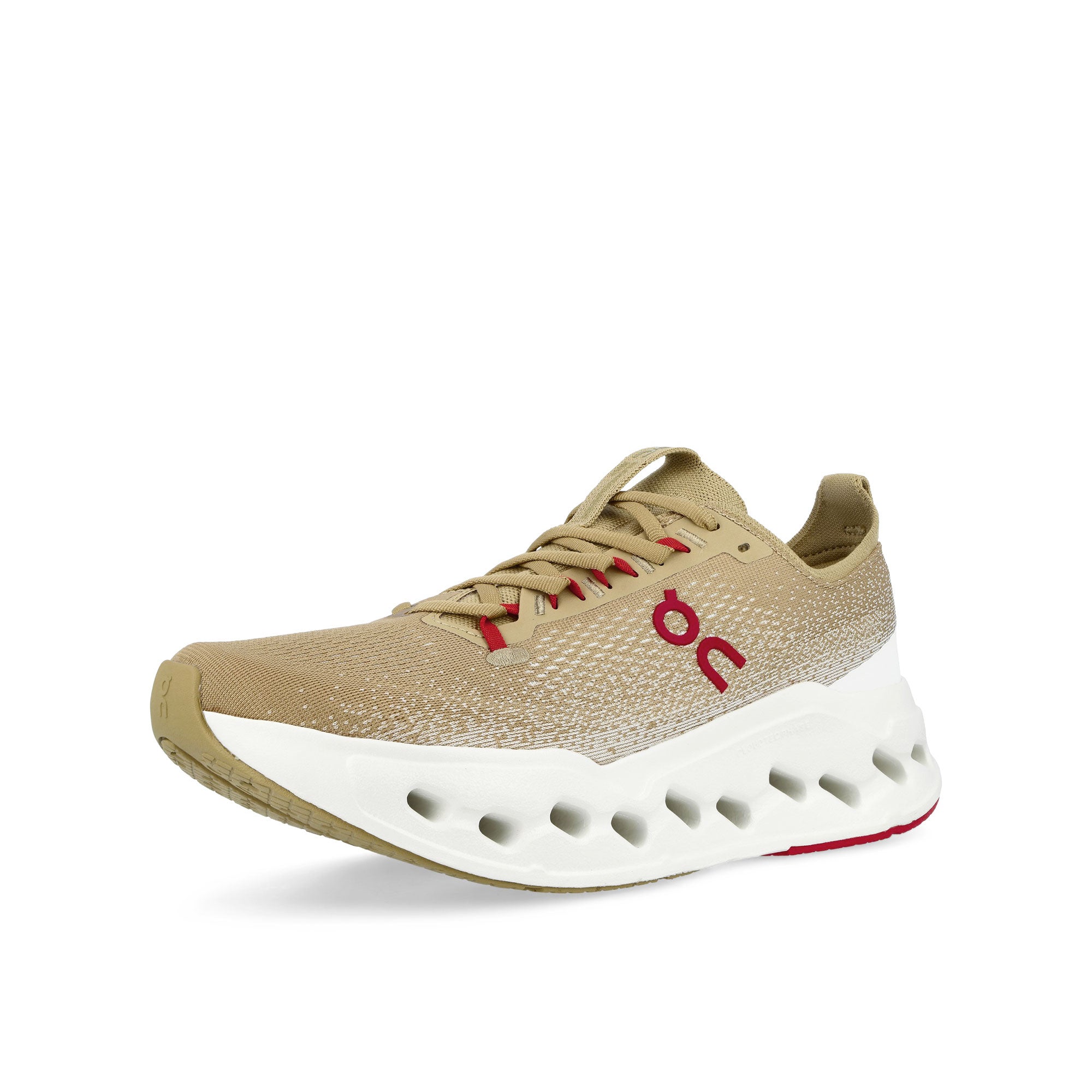 On Cloudsurfer Max Year of the Horse Chai / Ivory Low Top Sneakers 3MG10580722 Close-up | Overkill