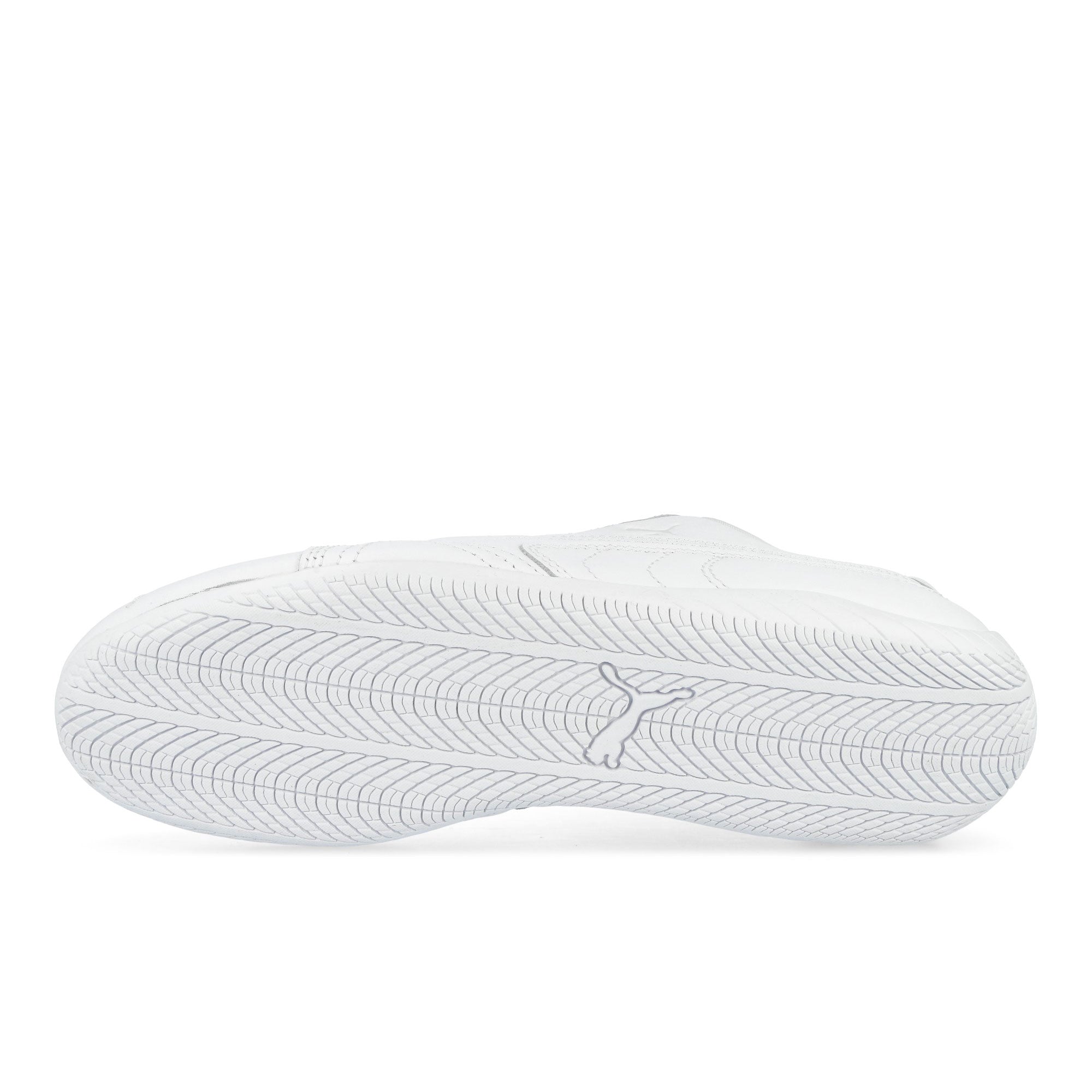 Puma Speedcat Full Leather Puma White - Feather Gray Low Top Sneakers 405449 02 Detail View 1 | Overkill
