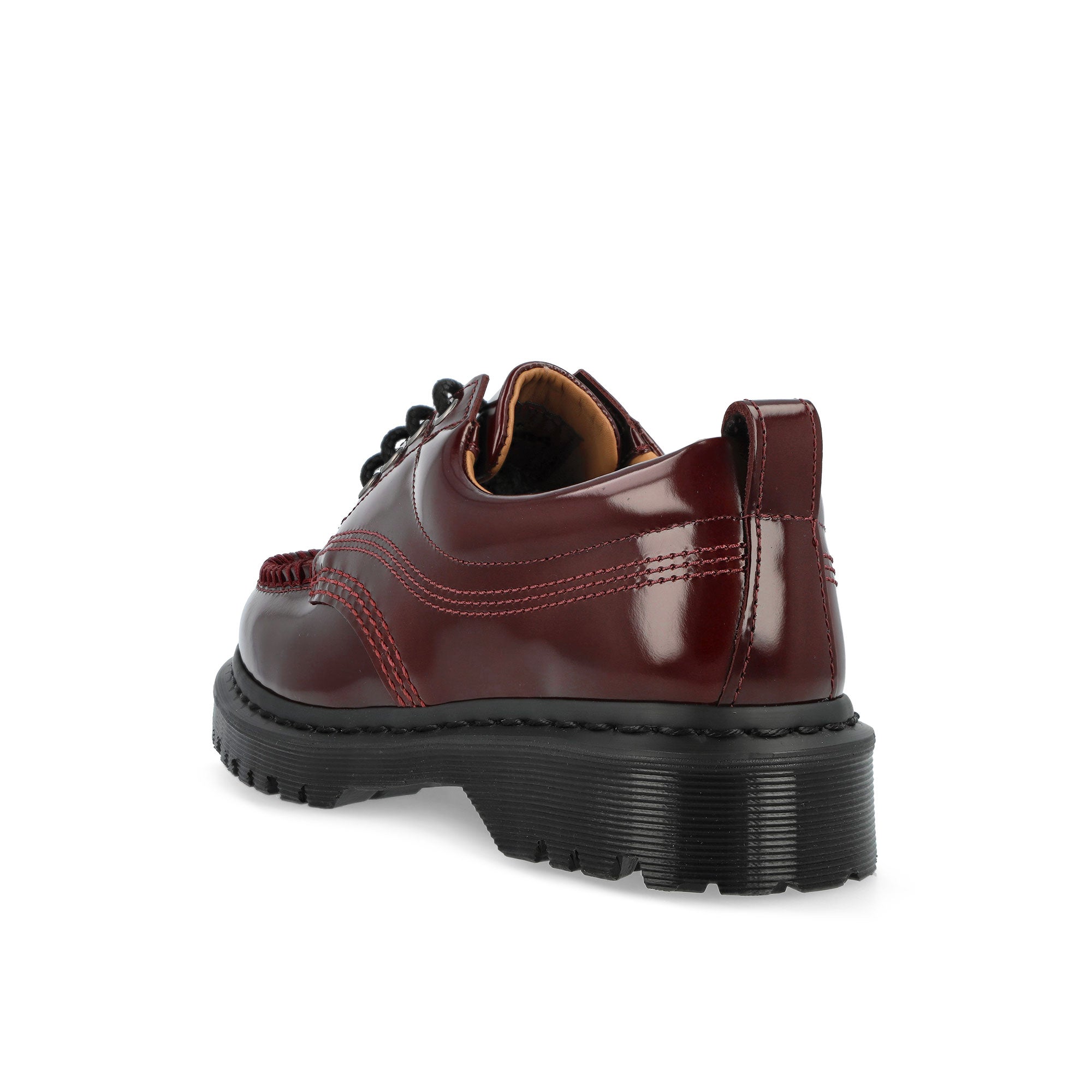 Dr. Martens Lowell Cherry Red Loafers & Lace Ups 42436600 Material | Overkill
