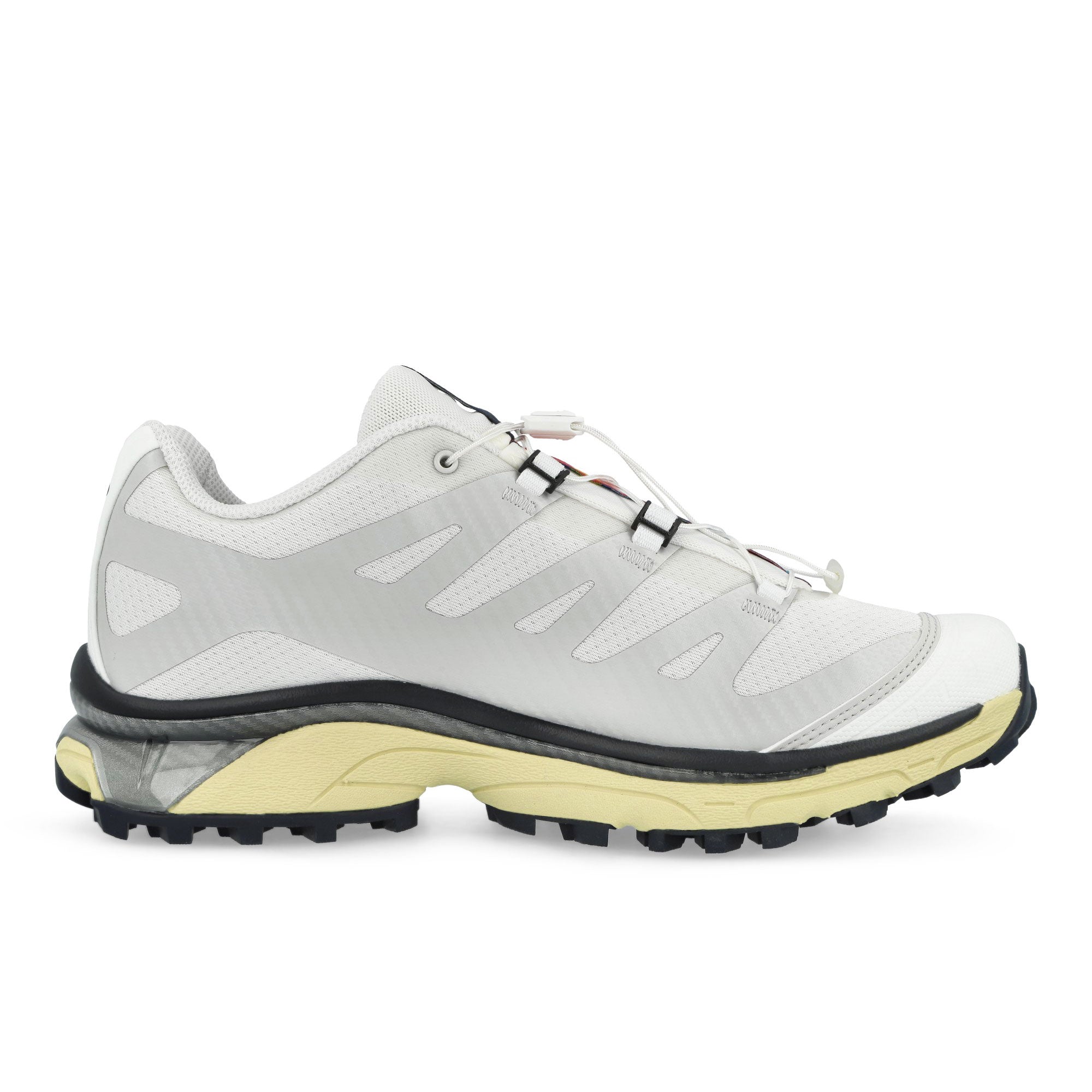 Salomon XT-4 OG White / Lunar Rock / Night Sky Low Top Sneakers 491871 Silhouette | Overkill
