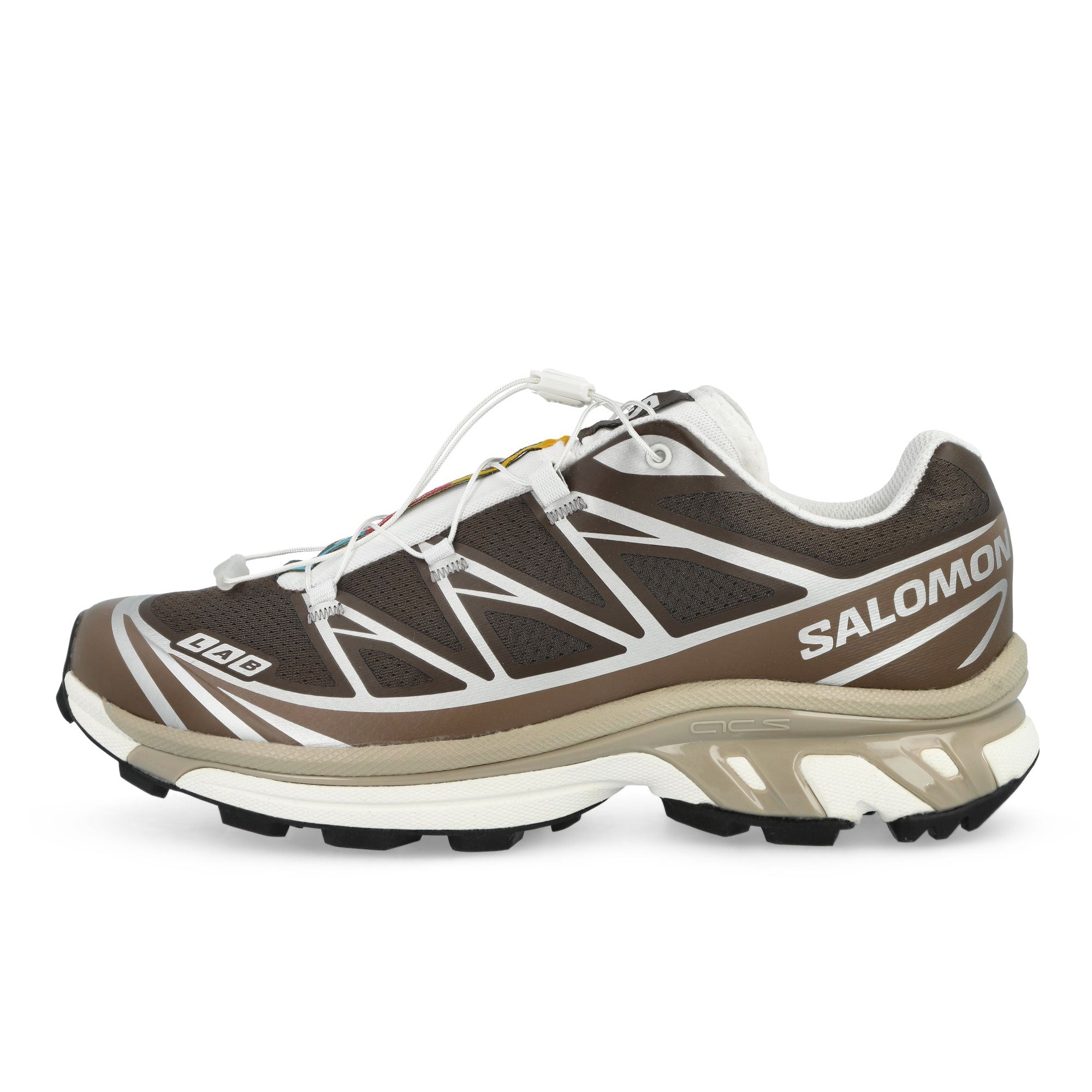 Salomon XT-6 Earth Brown / Walnut / Footwear Silver Low Top Sneakers 492099 | Overkill
