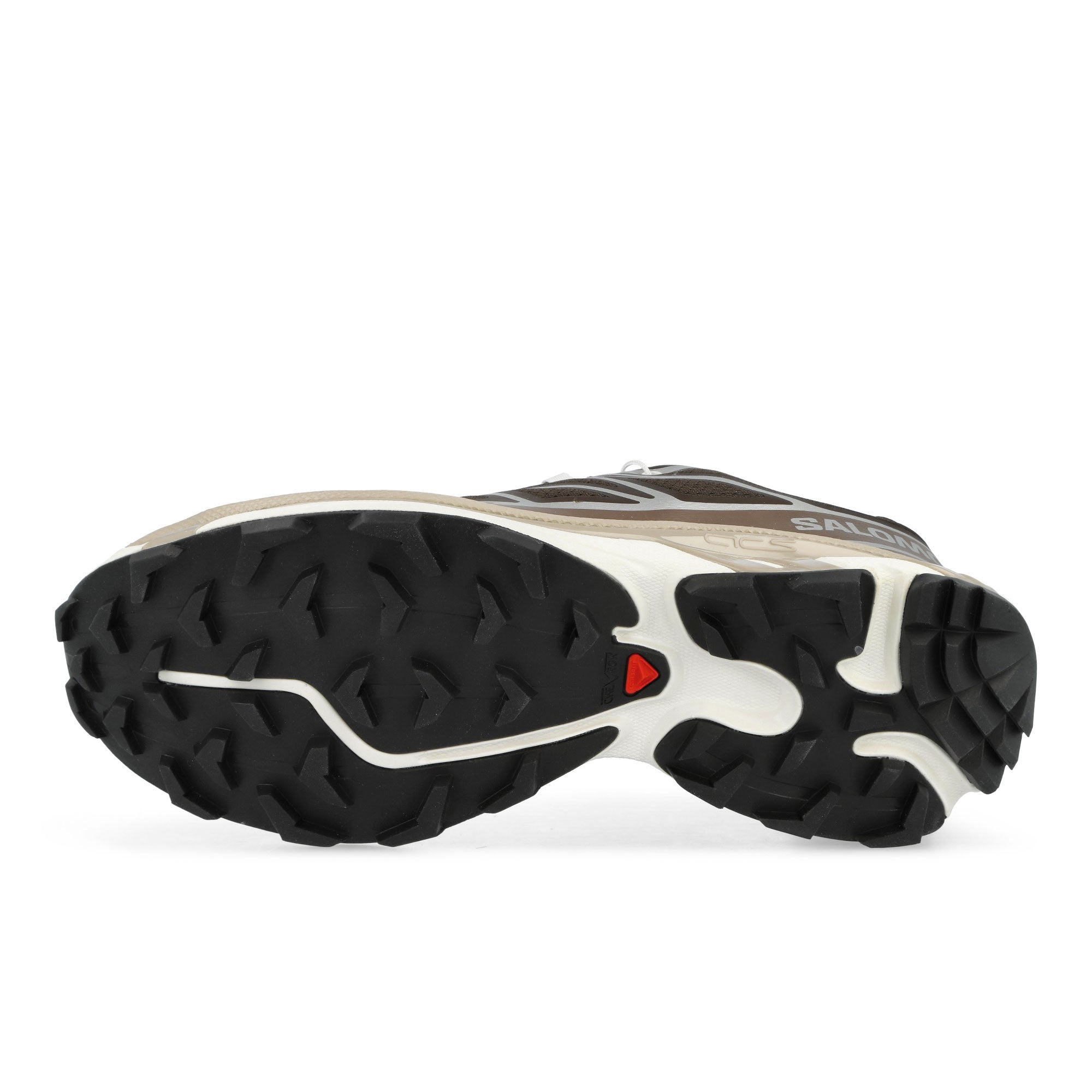 Salomon XT-6 Earth Brown / Walnut / Footwear Silver Low Top Sneakers 492099 Detail View 1 | Overkill
