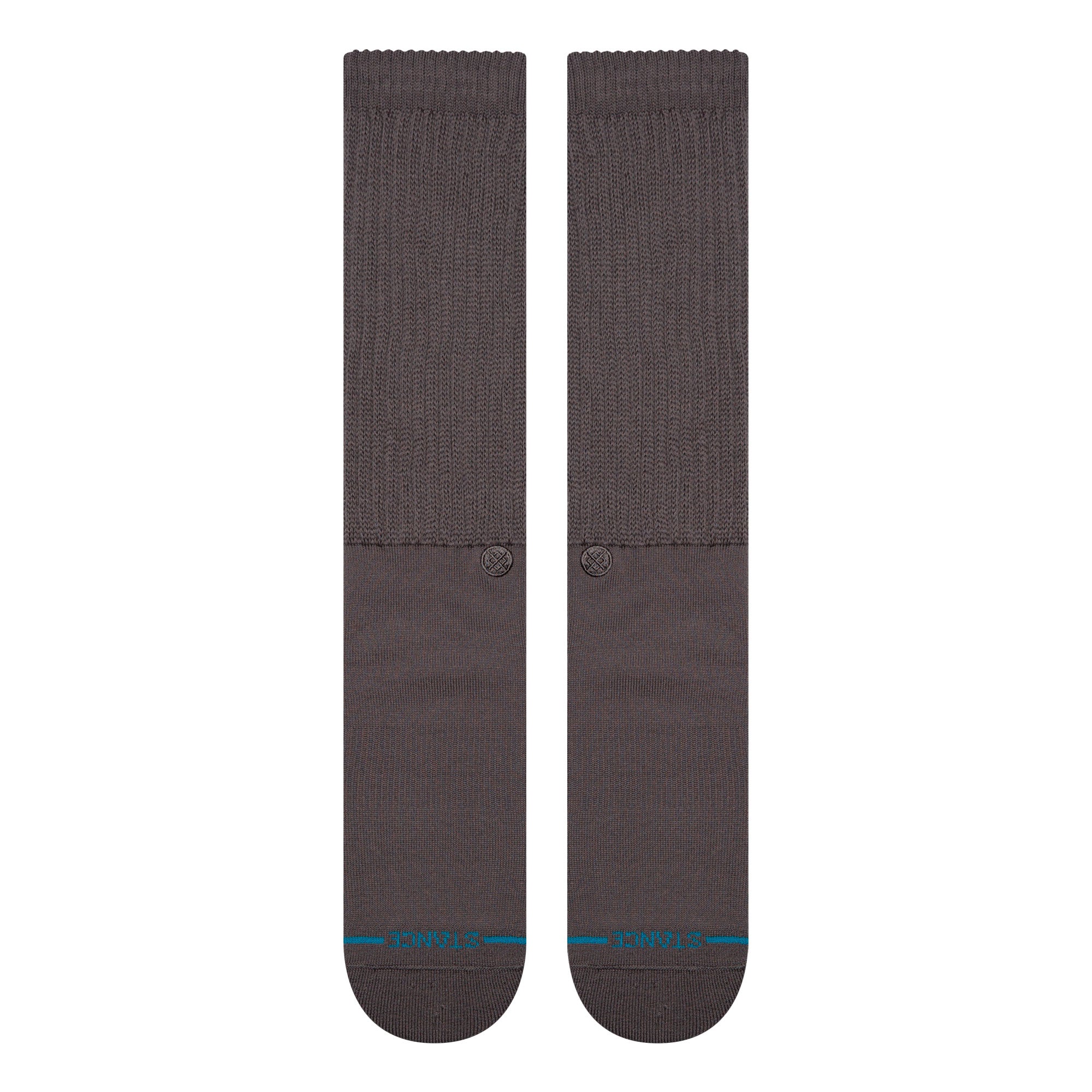 Stance Wmns Icon Slouch Crew Socks Charcoal Socks A556BD25IC-CHR Close-up | Overkill
