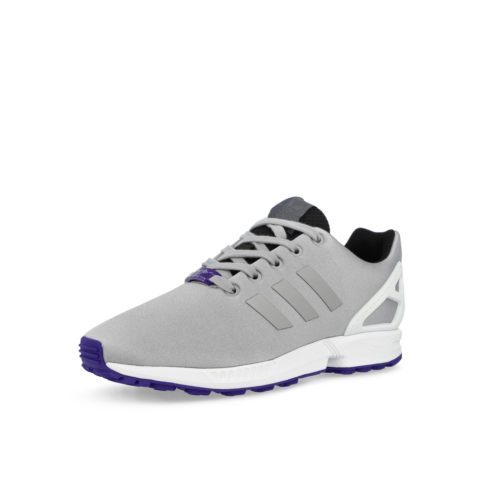 adidas ZX Flux K Clonix / Clonix / Footwear White Low Top Sneakers B34475 Close-up | Overkill

