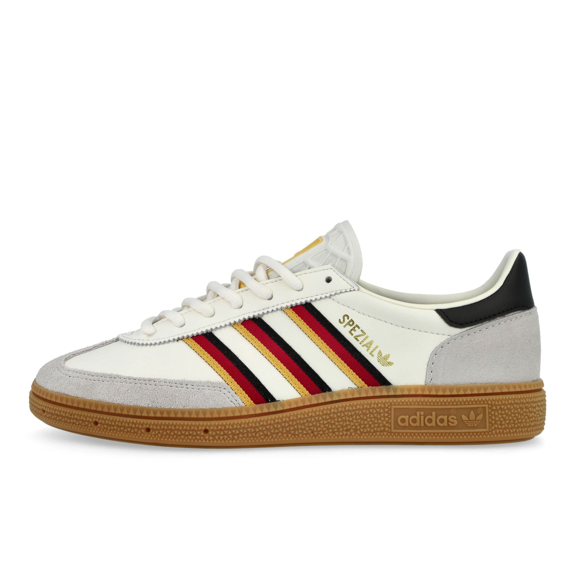 adidas Handball Spezial J Footwear White / Footwear White / Crew Yellow Low Top Sneakers HP3711 | Overkill
