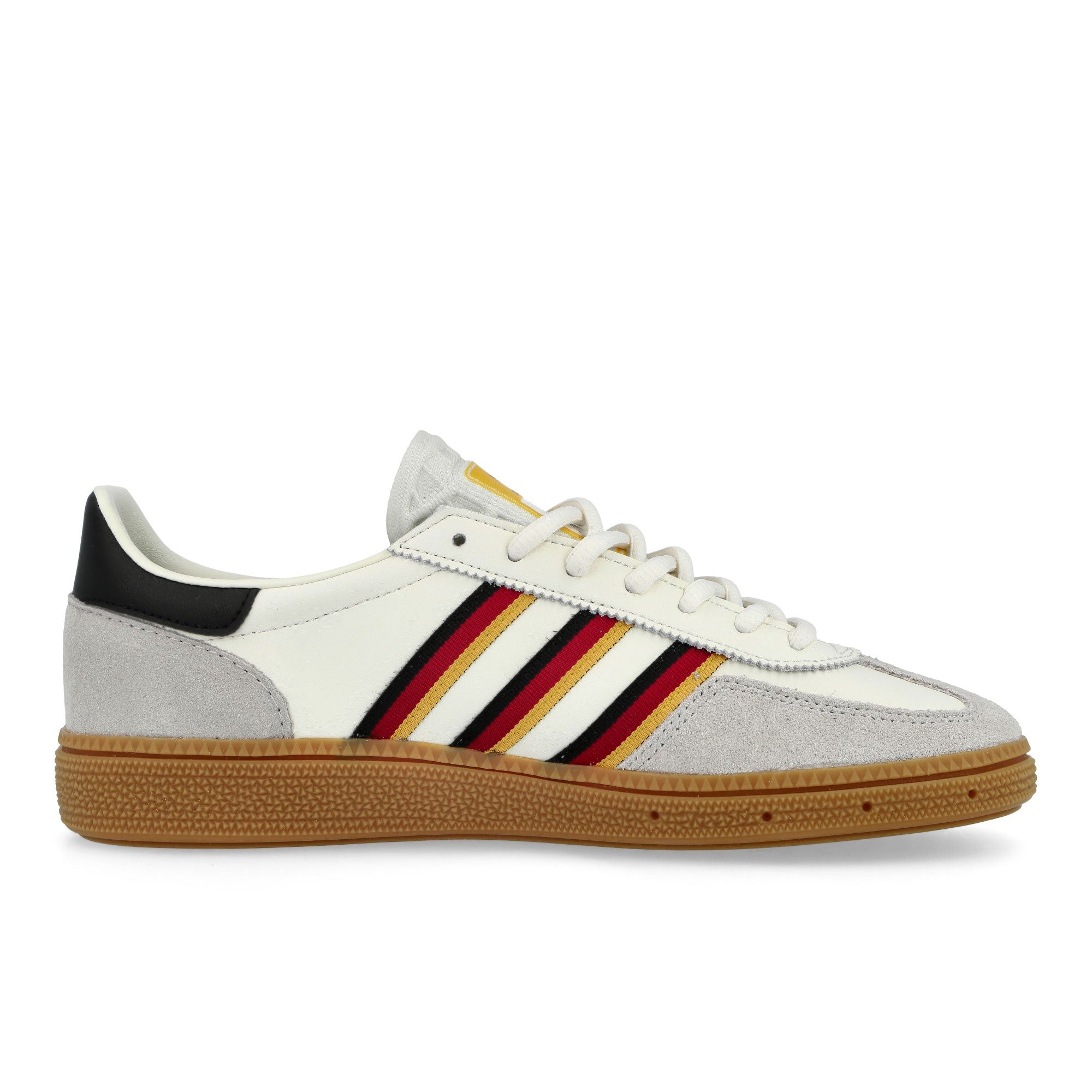 adidas Handball Spezial J Footwear White / Footwear White / Crew Yellow Low Top Sneakers HP3711 Silhouette | Overkill