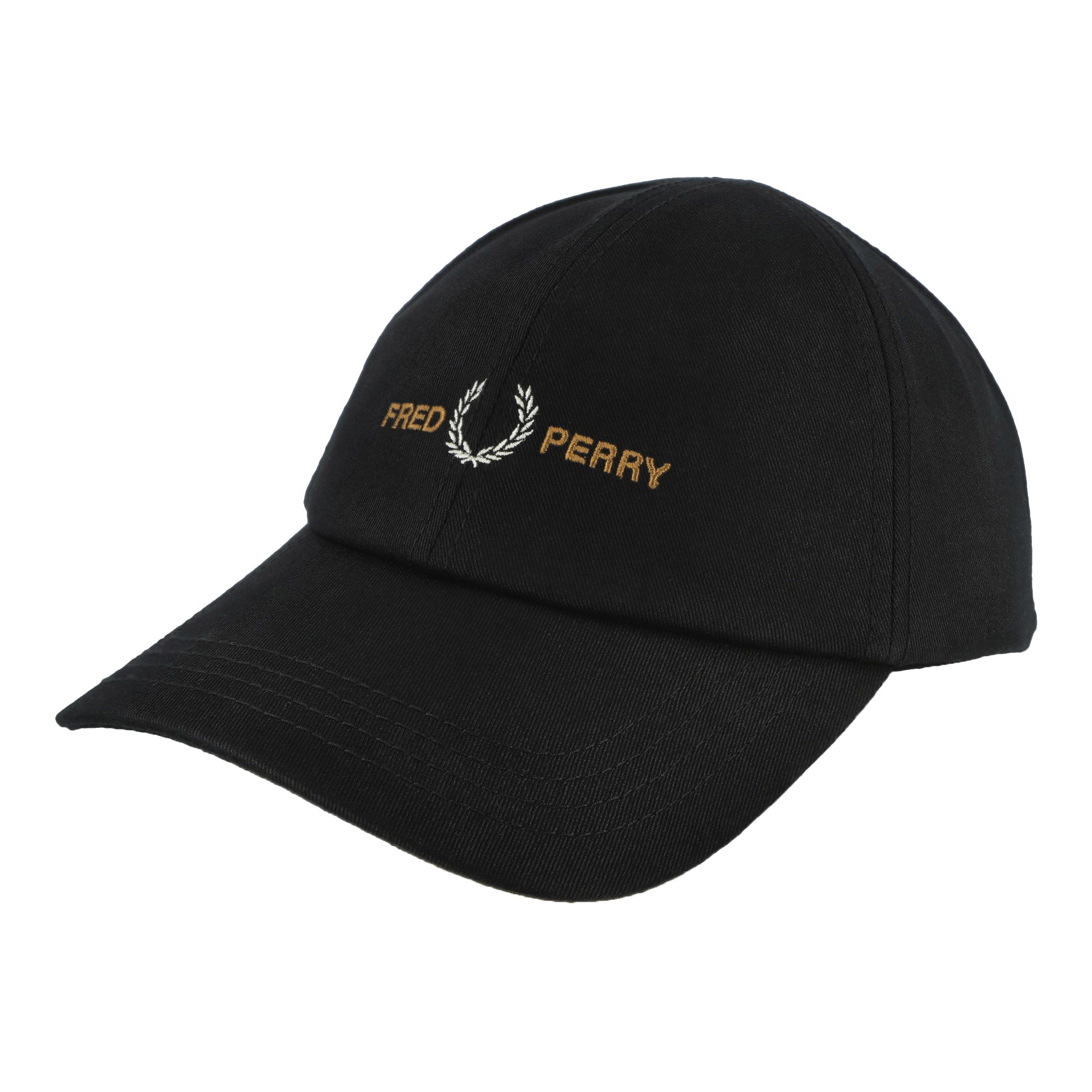 Fred Perry FLP Twill Cap Black Caps HW2300-220 | Overkill