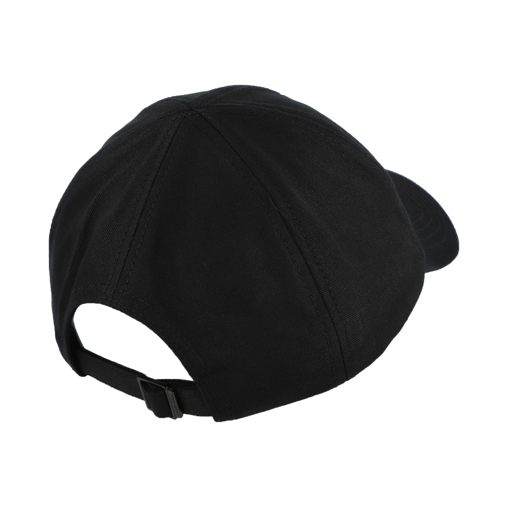Fred Perry FLP Twill Cap Black Caps HW2300-220 Detail View 2 | Overkill