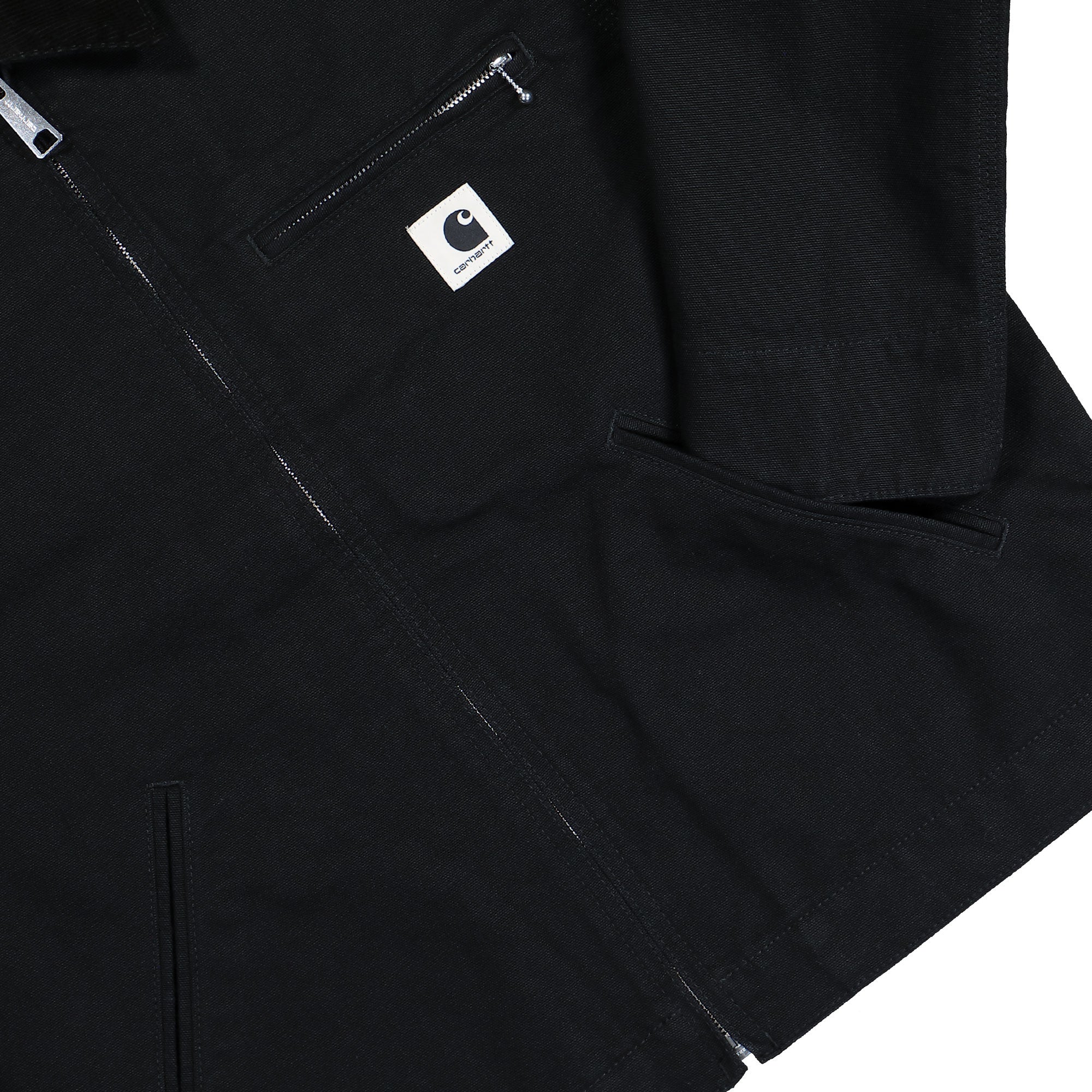 Carhartt WIP W OG Detroit Jacket Black / Black Rinsed Jackets I034844.00E.02.03 Detail View 1 | Overkill
