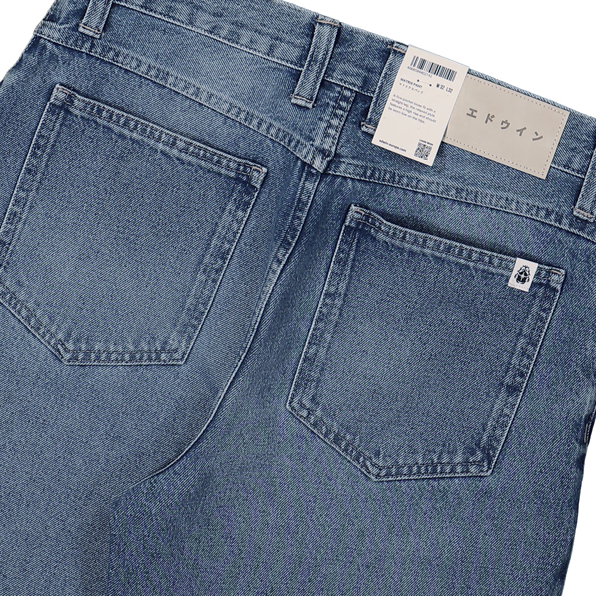 Edwin Matrix Pant Blue Jeans I036456.01.6O.32 Detail View 2 | Overkill