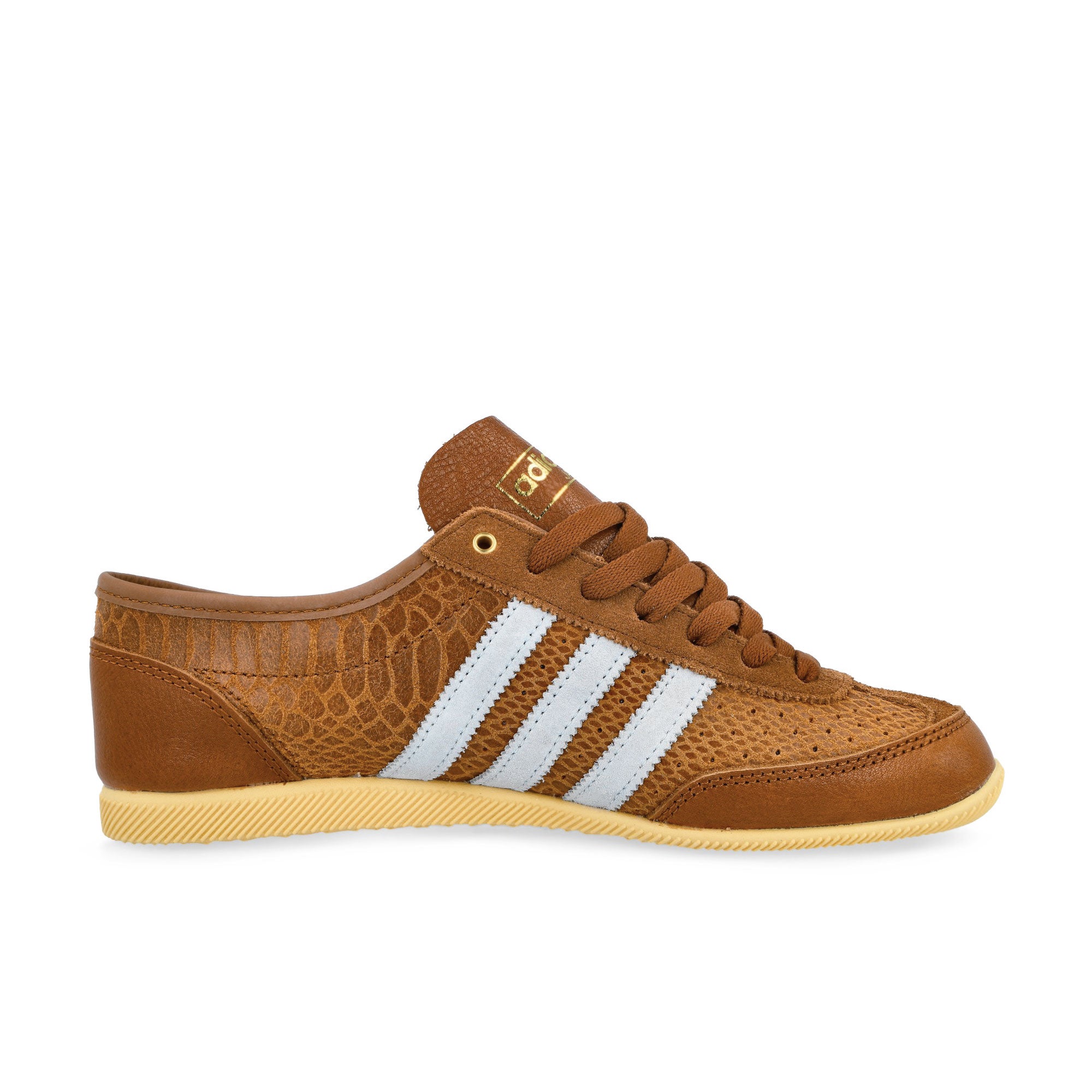adidas Japan Decon W Dusky Bronze / Crystal Sky / Orange Tint Low Top Sneakers IH1622 Silhouette | Overkill