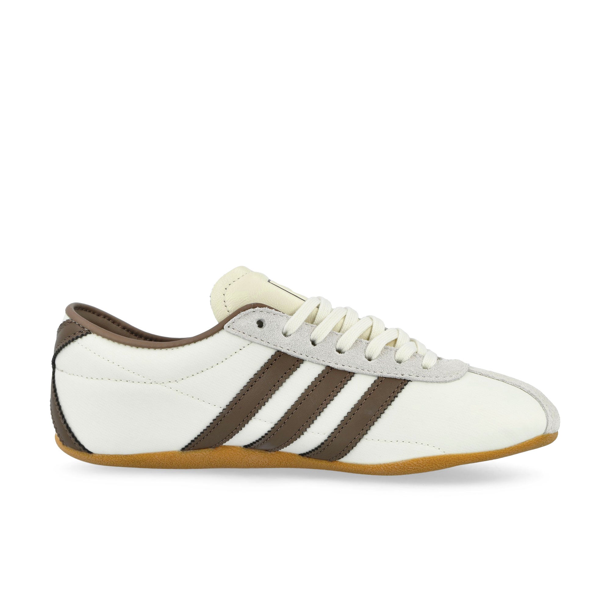 adidas Tokyo W Off White / Earth Strata / Gold Metallic Low Top Sneakers IH3994 Silhouette | Overkill