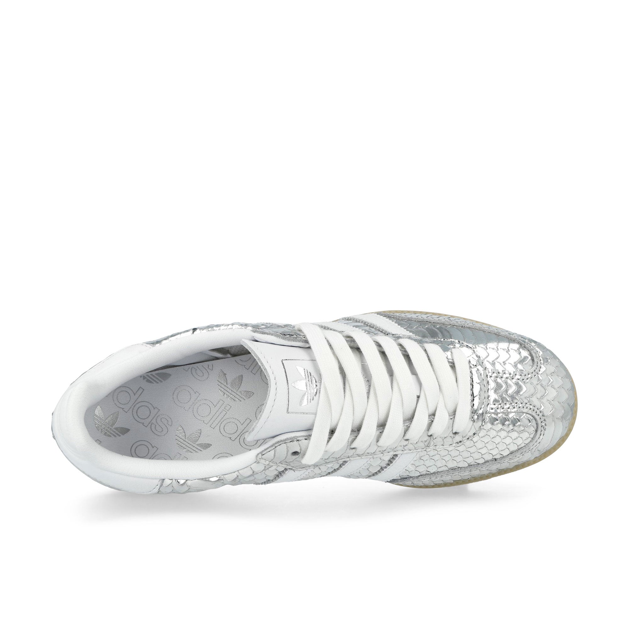 adidas Samba OG W Silver Metallic / Footwear White / Gum 3 Low Top Sneakers IH9016 Detailfoto | Overkill
