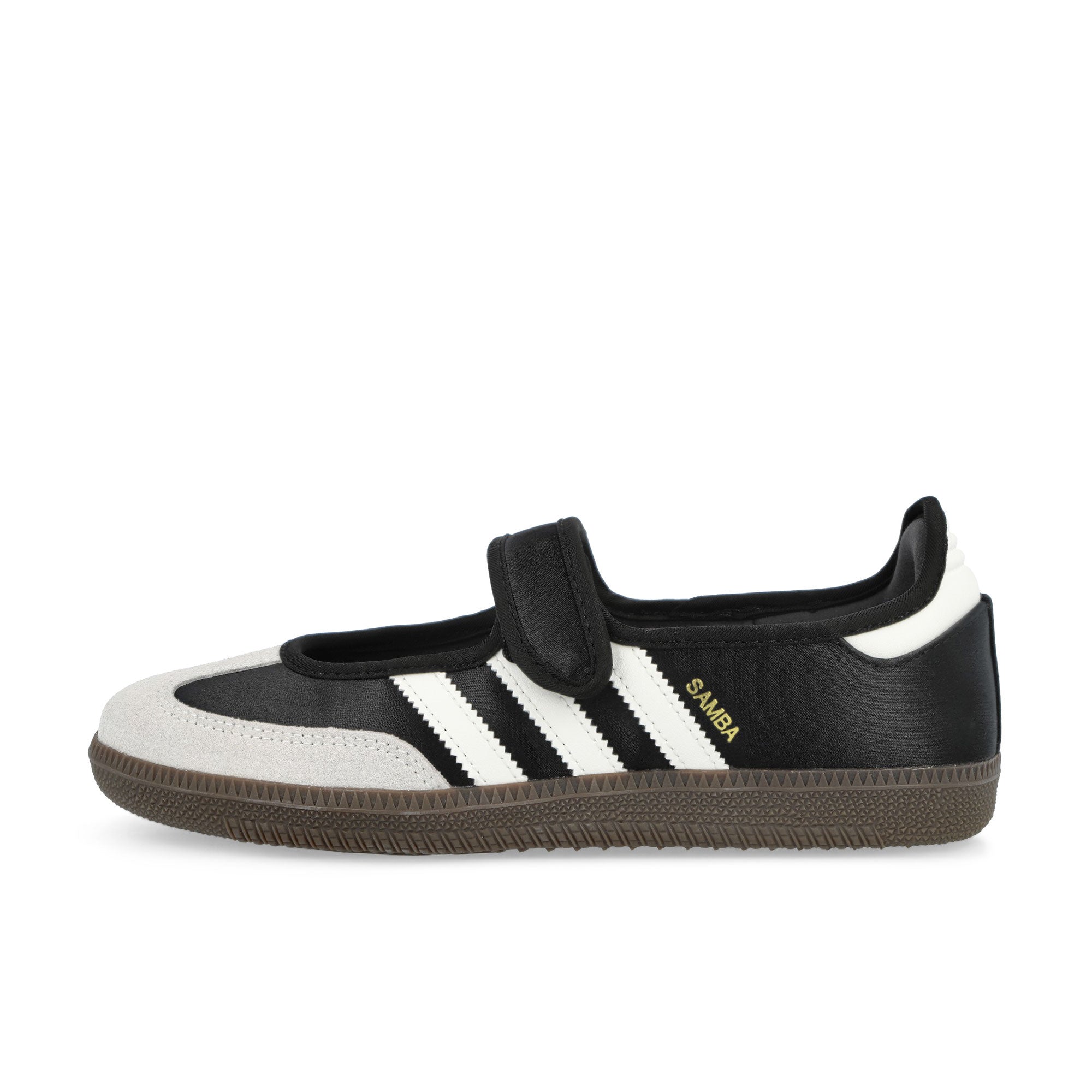 adidas Samba Jane W Core Black / Off White / Gold Metallic Low Top Sneakers IH9207 | Overkill
