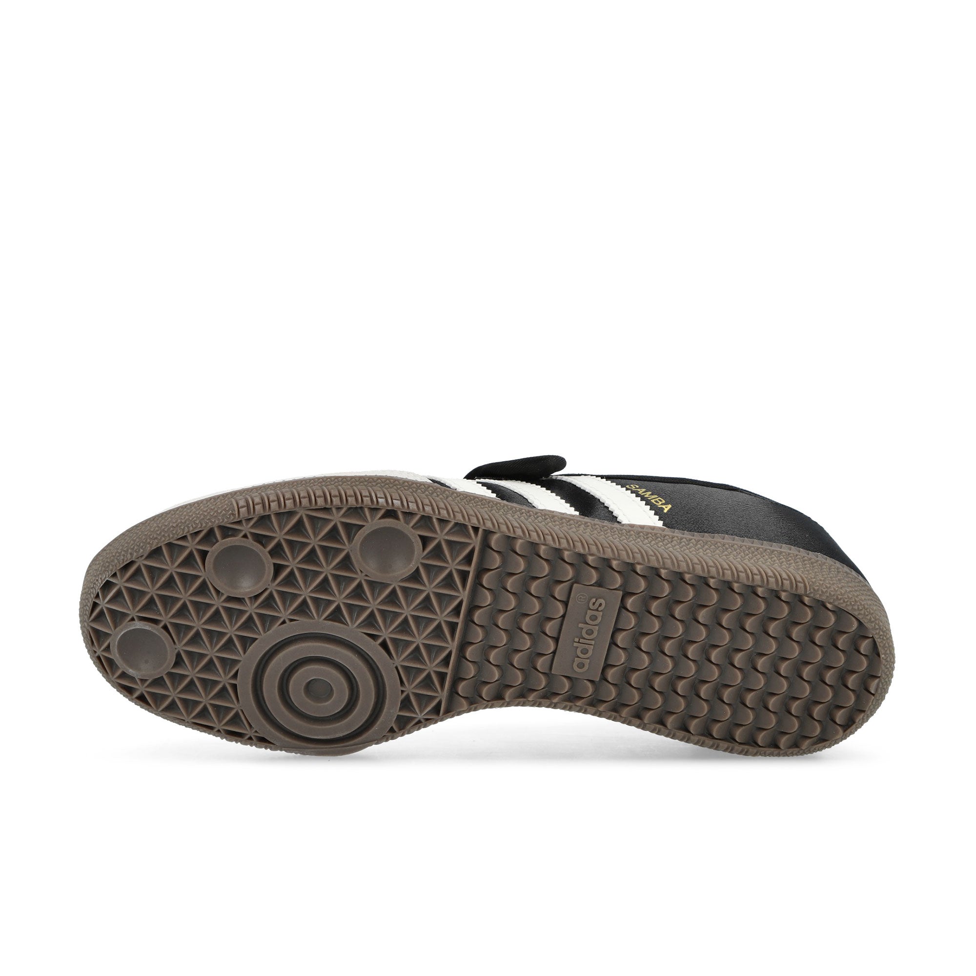 adidas Samba Jane W Core Black / Off White / Gold Metallic Low Top Sneakers IH9207 Detail View 1 | Overkill
