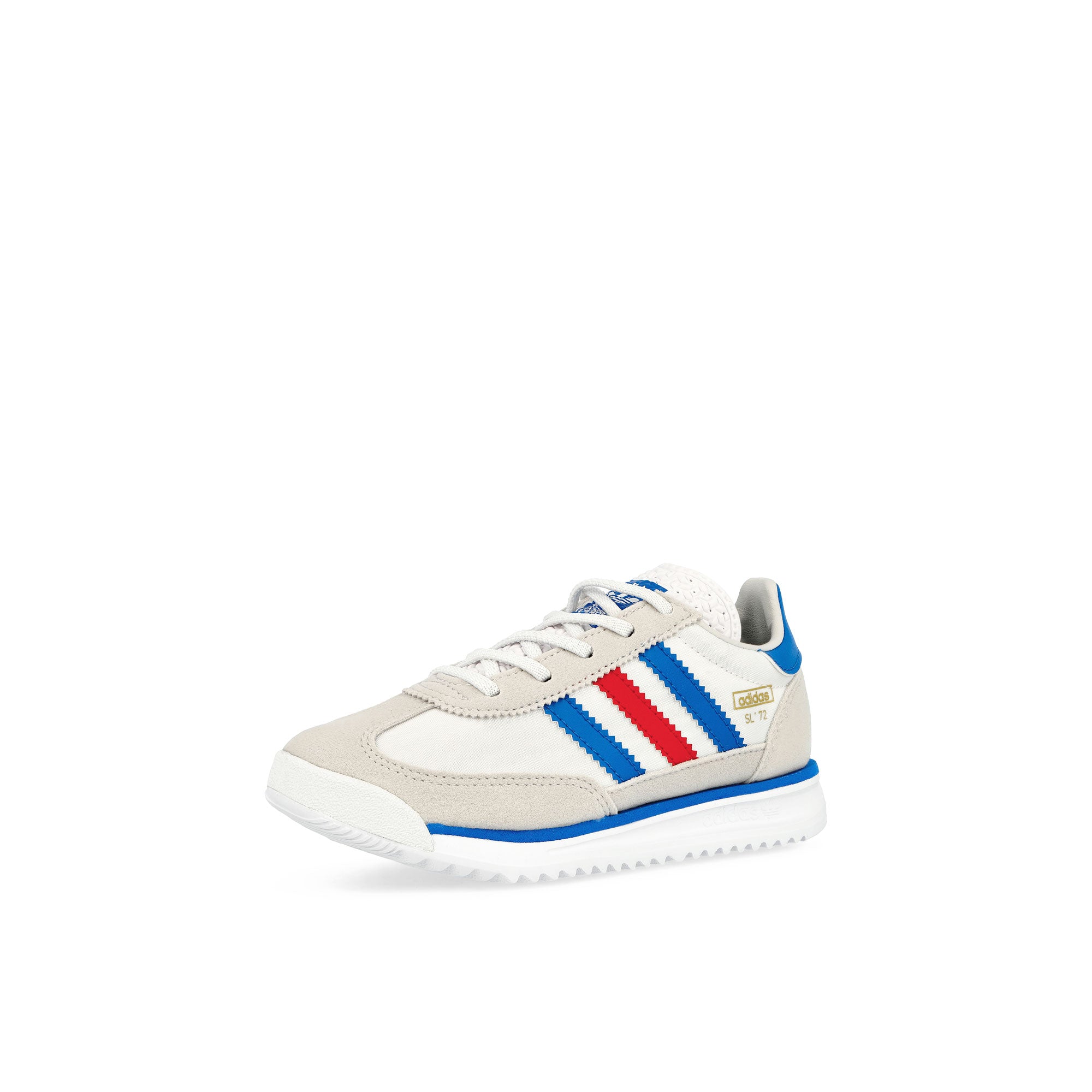 adidas SL 72 RS C Footwear White / Blue / Better Scarlet Low Top Sneakers  Close Up | Overkill