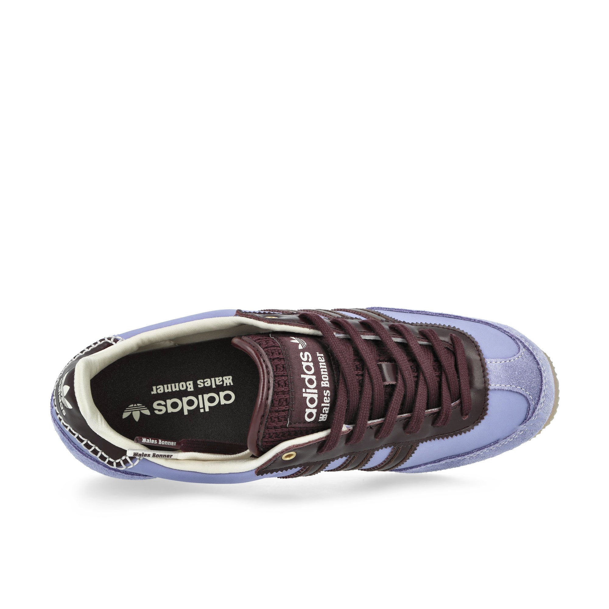 Wales Bonner x adidas Japan Cream White / Light Purple / Night Red Sneaker JR1776 Detailfoto | Overkill