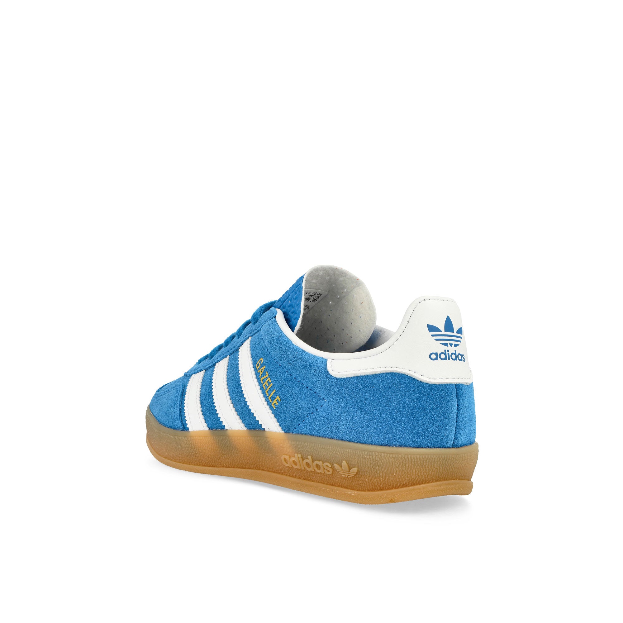 adidas Gazelle Indoor J Bluebird / Footwear White / Gum 2 Low Top Sneakers  Material | Overkill