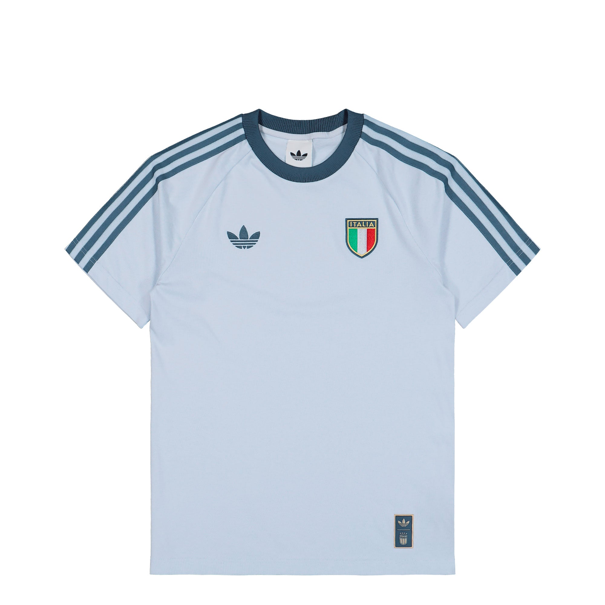 adidas FIGC Italy OG Tee Aero Blue T-Shirts JY9624 | Overkill
