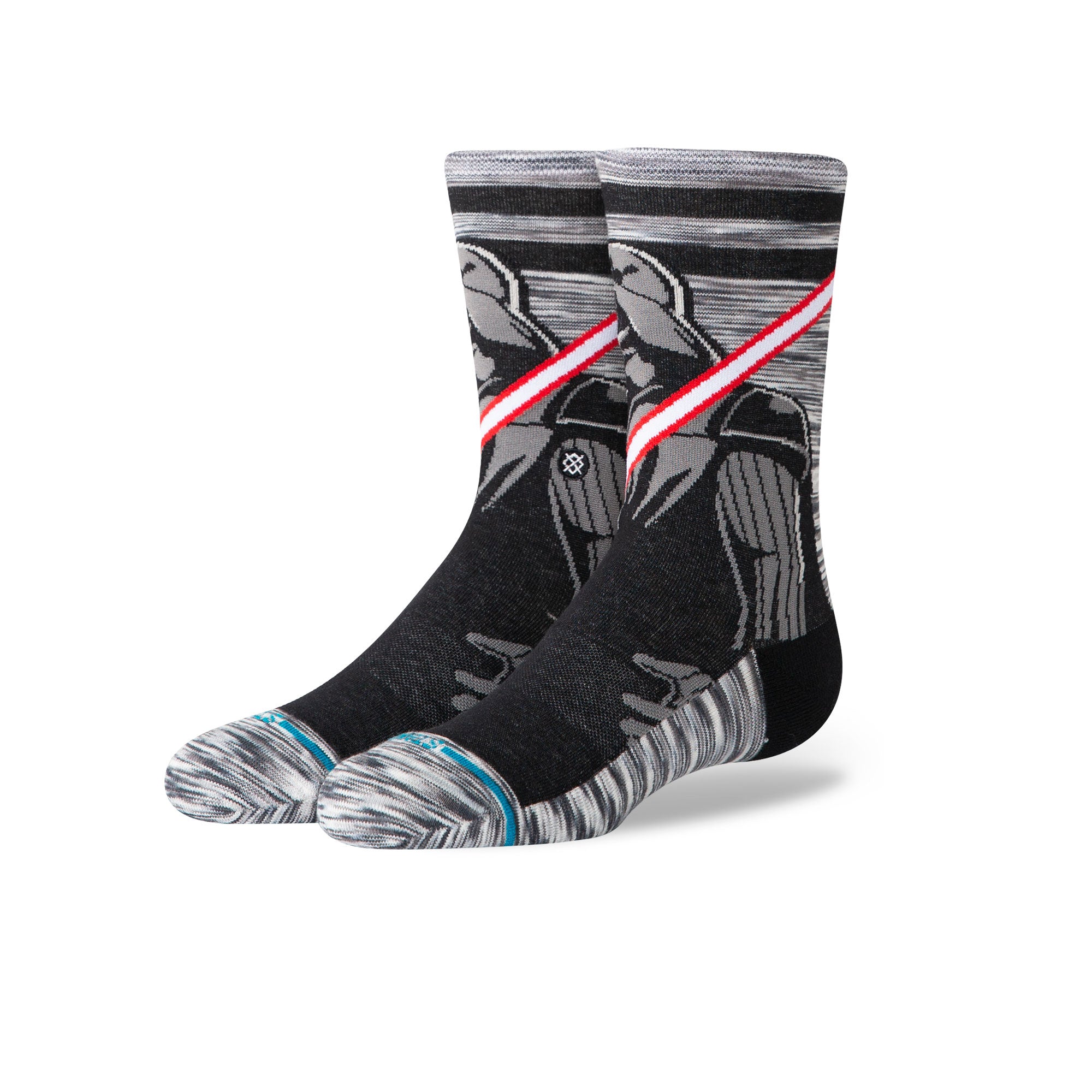 Stance Kids Darth Crew Socks Black Socks K545A25KID-BLK | Overkill