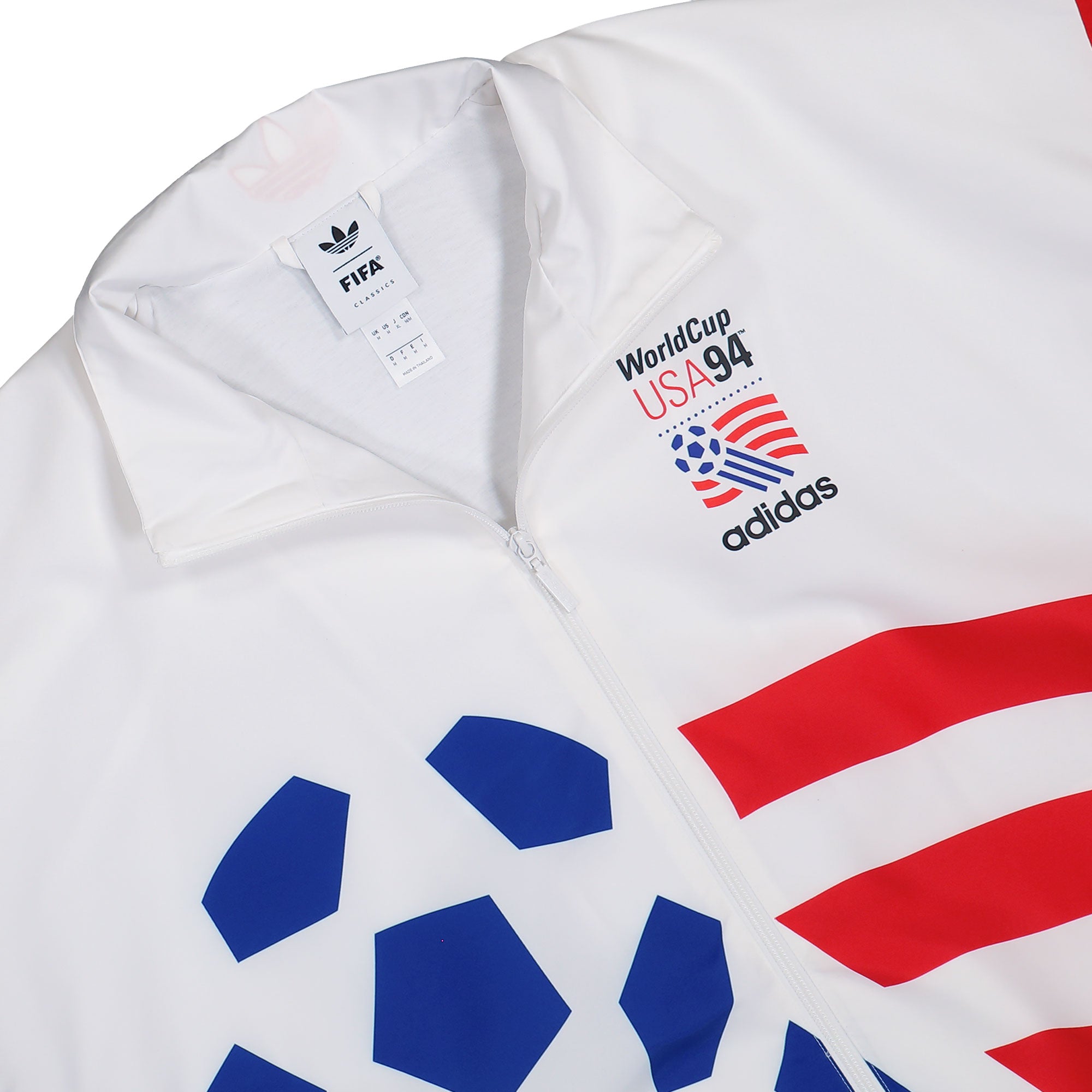 adidas Graphic Woven Track Top Cloud White Track Jackets KC5442 Detailfoto | Overkill
