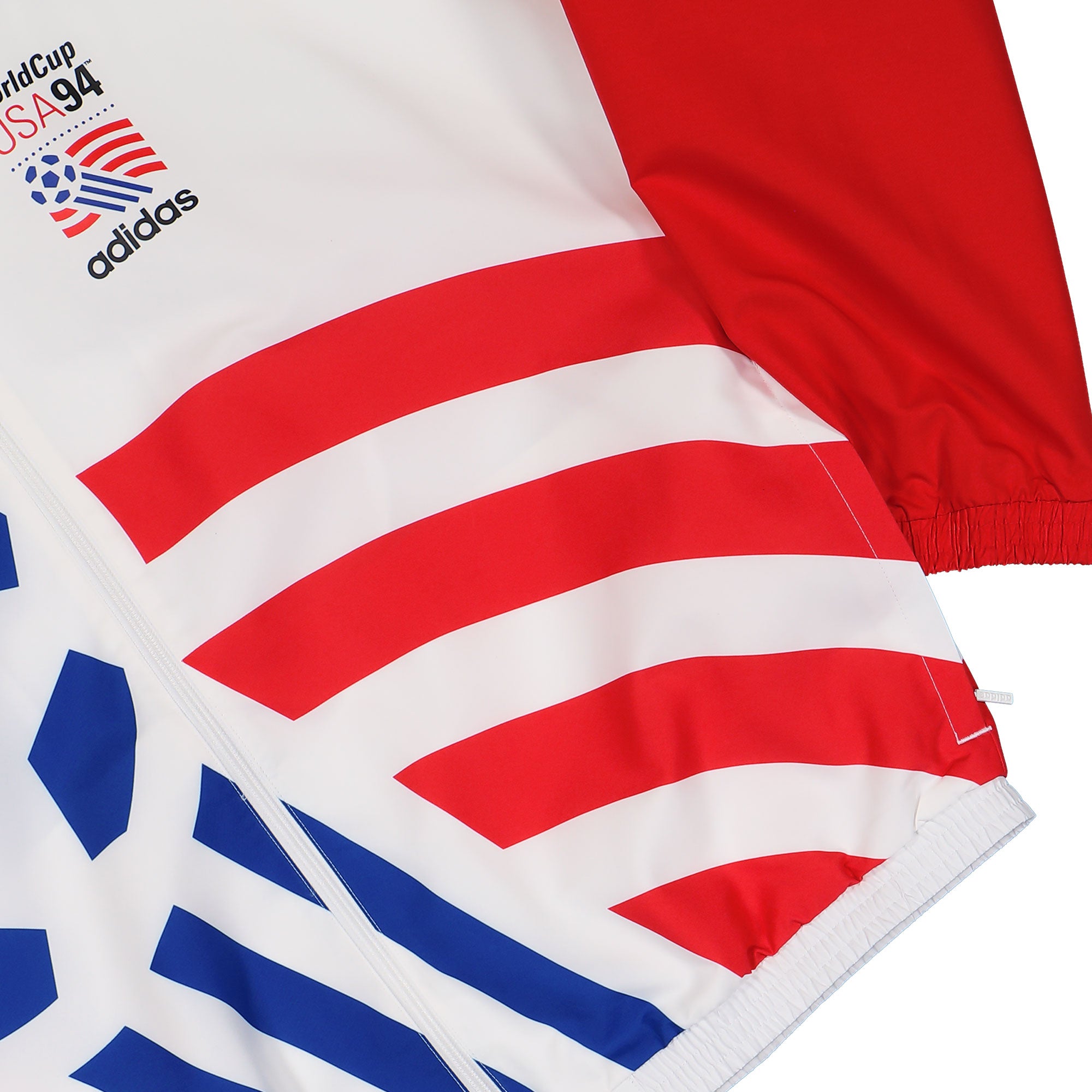 adidas Graphic Woven Track Top Cloud White Track Jackets KC5442 Detail View 1 | Overkill