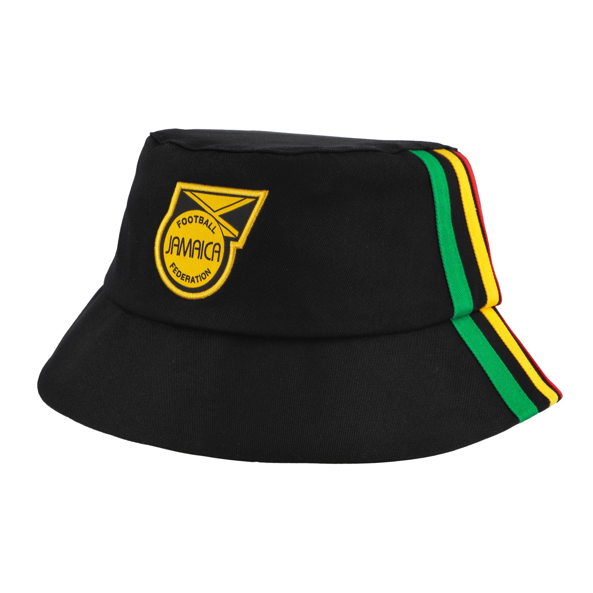 adidas JFF Jamaica Bucket Hat Black / Bold Gold Bucket Hats KD8447 | Overkill
