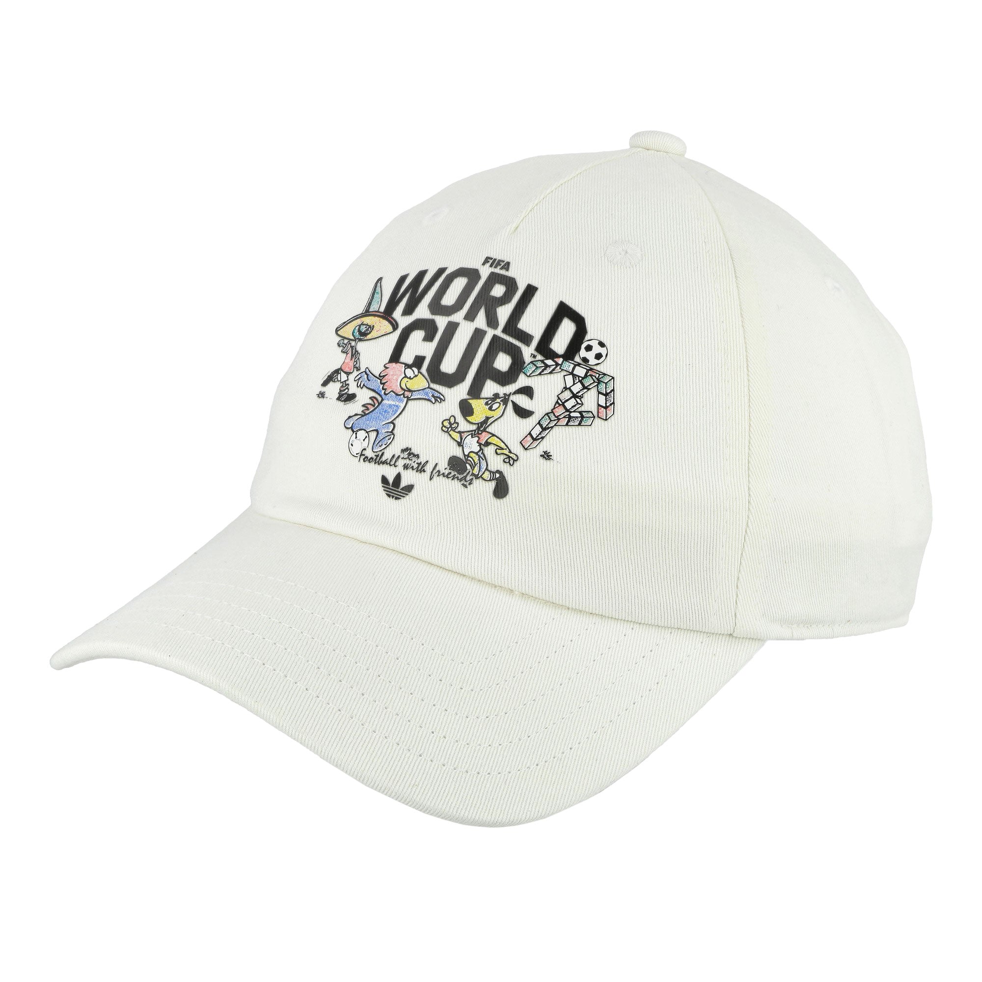 adidas Mascot Cap Kids Off White Caps KE9638-OSFC | Overkill
