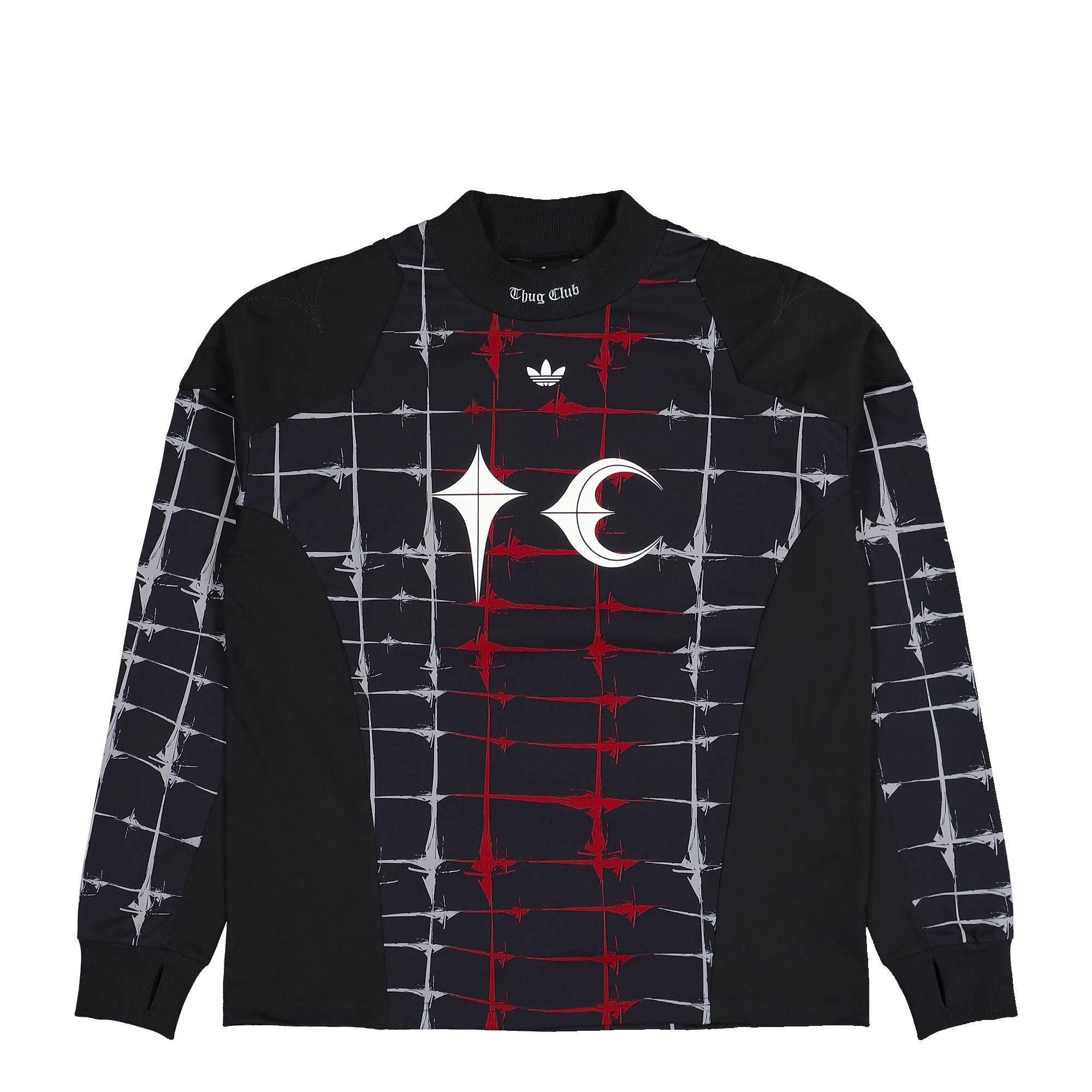 Thug Club x adidas TC Goalie T Longslevees Black Longsleeves KF6913 | Overkill
