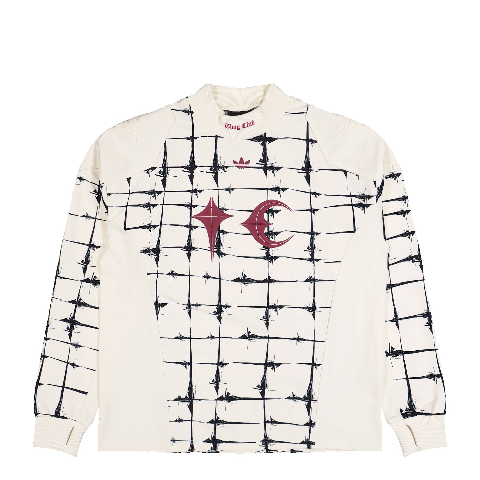 Thug Club x adidas TC Goalie T Longslevees Cream White Longsleeves KF6914 | Overkill
