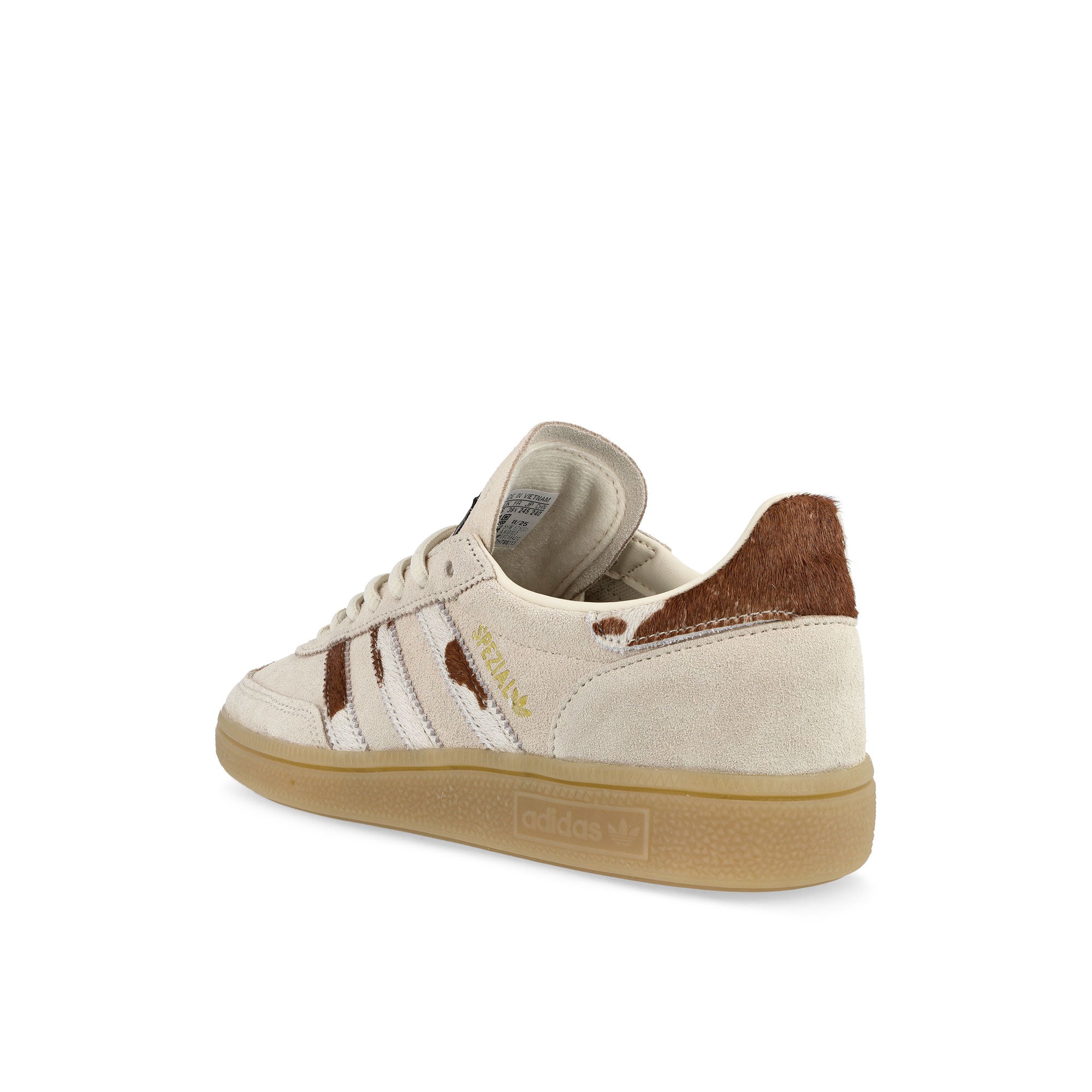 adidas Handball Spezial W Wonder White / Earth Strata / Gum 3 Low Top Sneakers KI0102 Material | Overkill