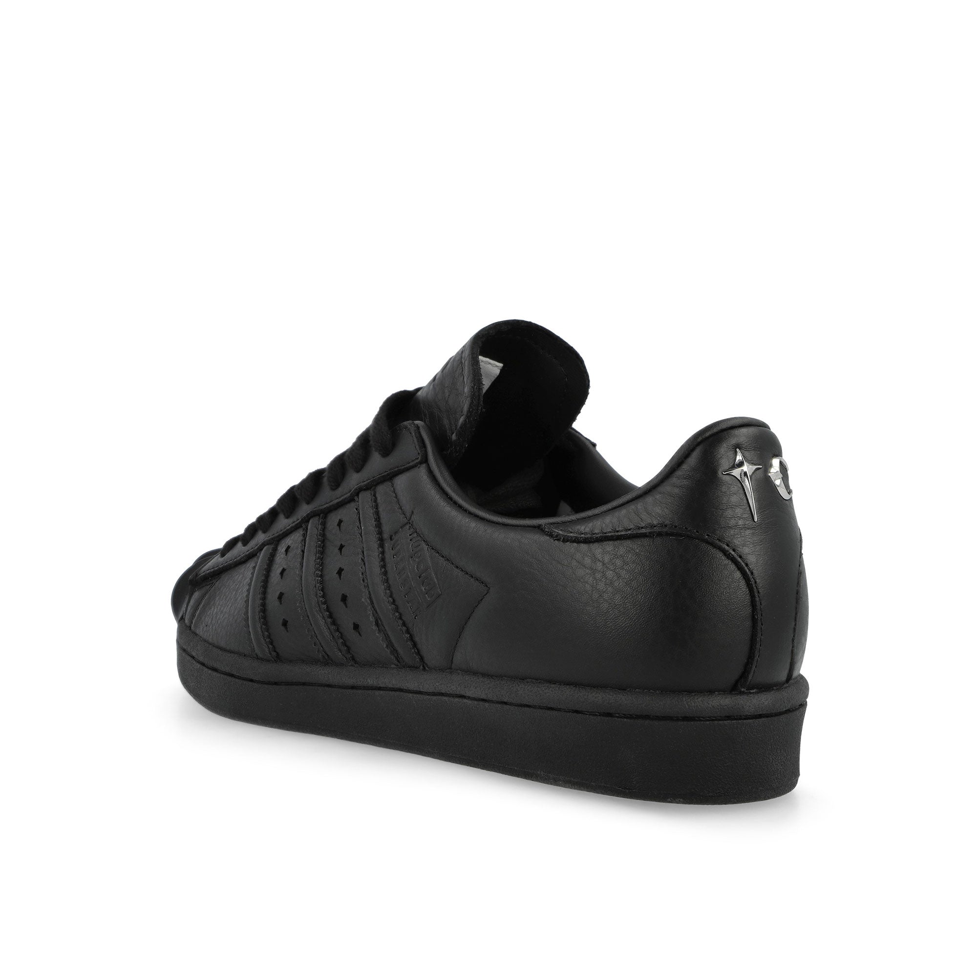 Thug Club x adidas Superstar Vintage TC Black Low Top Sneakers KI0824 Material | Overkill

