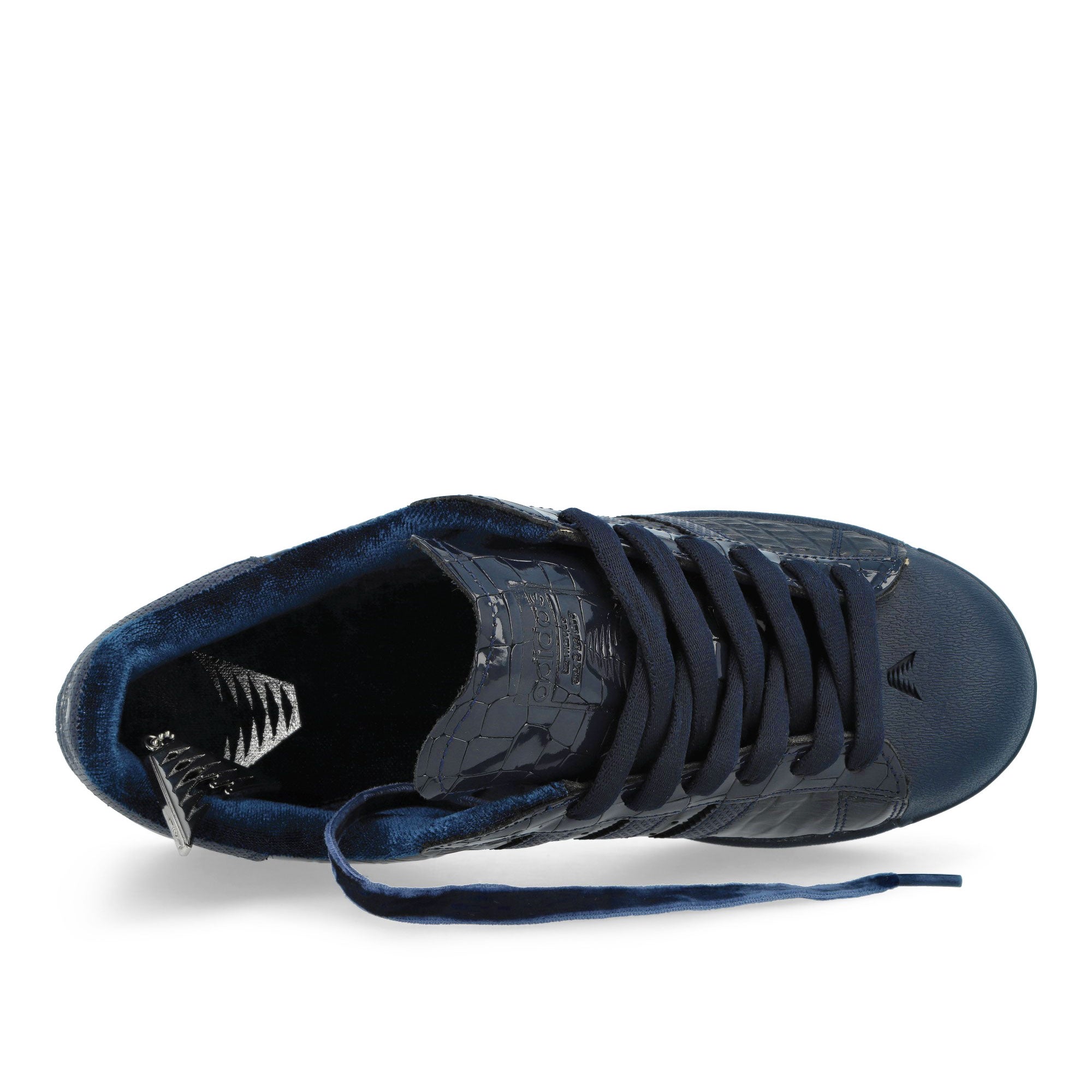 Anthony Edwards x adidas Superstar II Night Indigo / Night Indigo / Silver Metallic Low Top Sneakers KI6585 Detailfoto | Overkill
