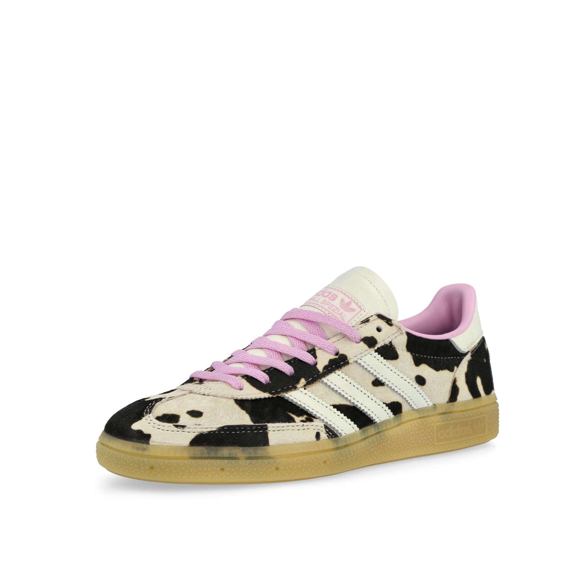adidas Handball Spezial W Supplier Colour / Off White / Bliss Lilac Low Top Sneakers KJ0090 Close-up | Overkill
