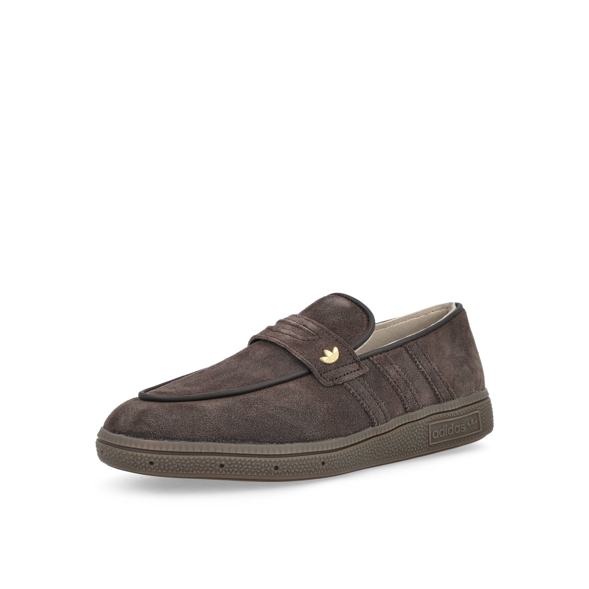 adidas Handball Spezial Loafer W Aurora Coffee / Aurora Coffee / Gum 5 Low Top Sneakers KJ2533 Close-up | Overkill
