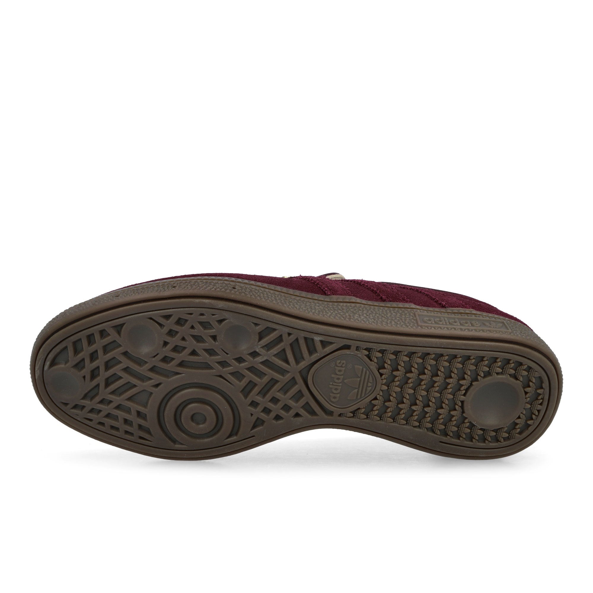 adidas Handball Spezial Loafer W Maroon / Maroon / Gum 5 Low Top Sneakers KK2780 Detail View 1 | Overkill