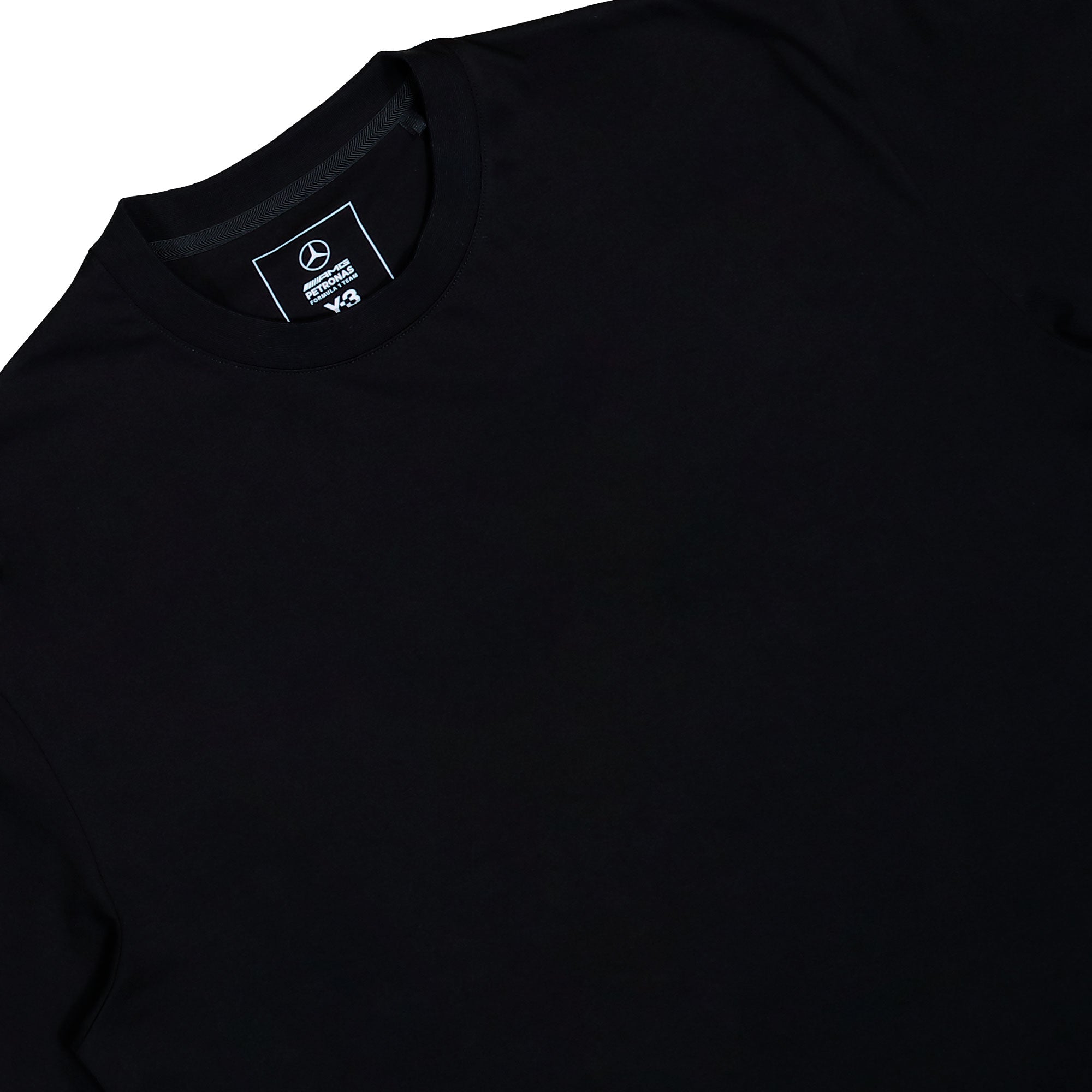 Mercedes-AMG Petronas F1 x Y-3 F1 Star SS Tee Black T-Shirts KR2374 Detailfoto | Overkill