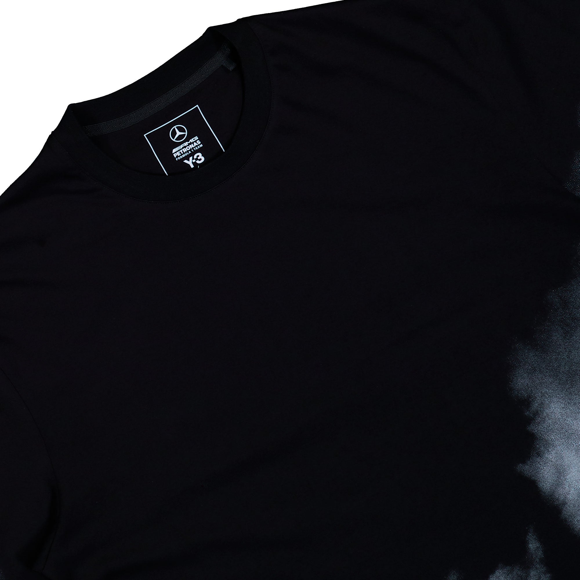 Mercedes-AMG Petronas F1 x Y-3 F1 Tour SS Tee Black T-Shirts KR2376 Detailfoto | Overkill