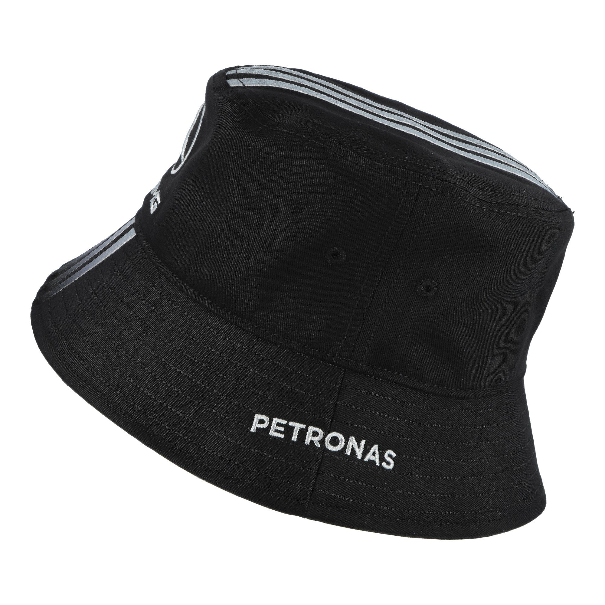 Mercedes-AMG Petronas F1 x Y-3 Bucket Black Bucket Hats KR4911 Detail View 2 | GATE