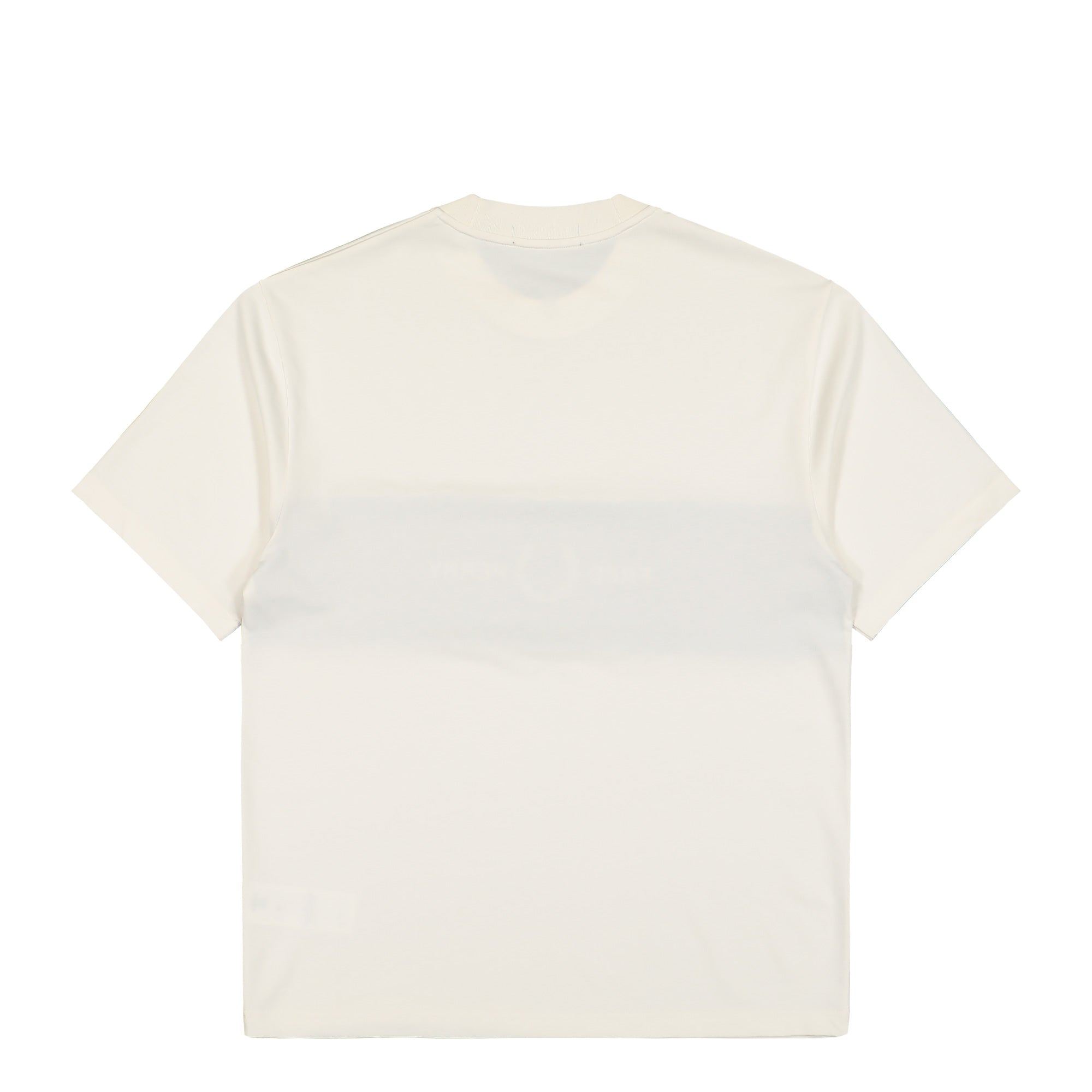 Fred Perry Embroidered Panel T-Shirt Ecru T-Shirts M2405-560 Close-up | Overkill
